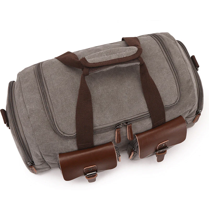 European American Style Travel Bag Canvas Portable - XNAUWBI