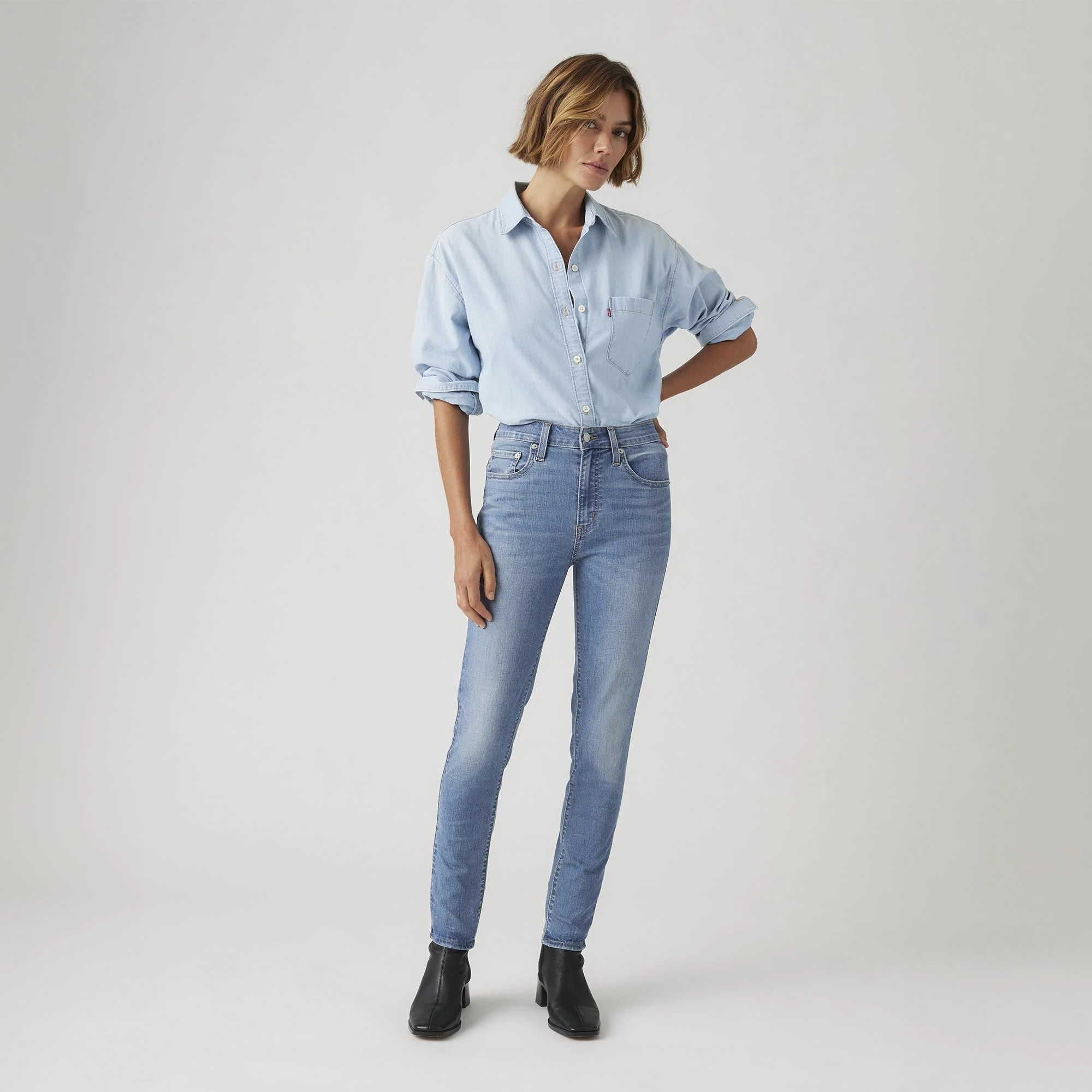 Women's 721 High-Rise Skinny Jeans - XNAUWBI