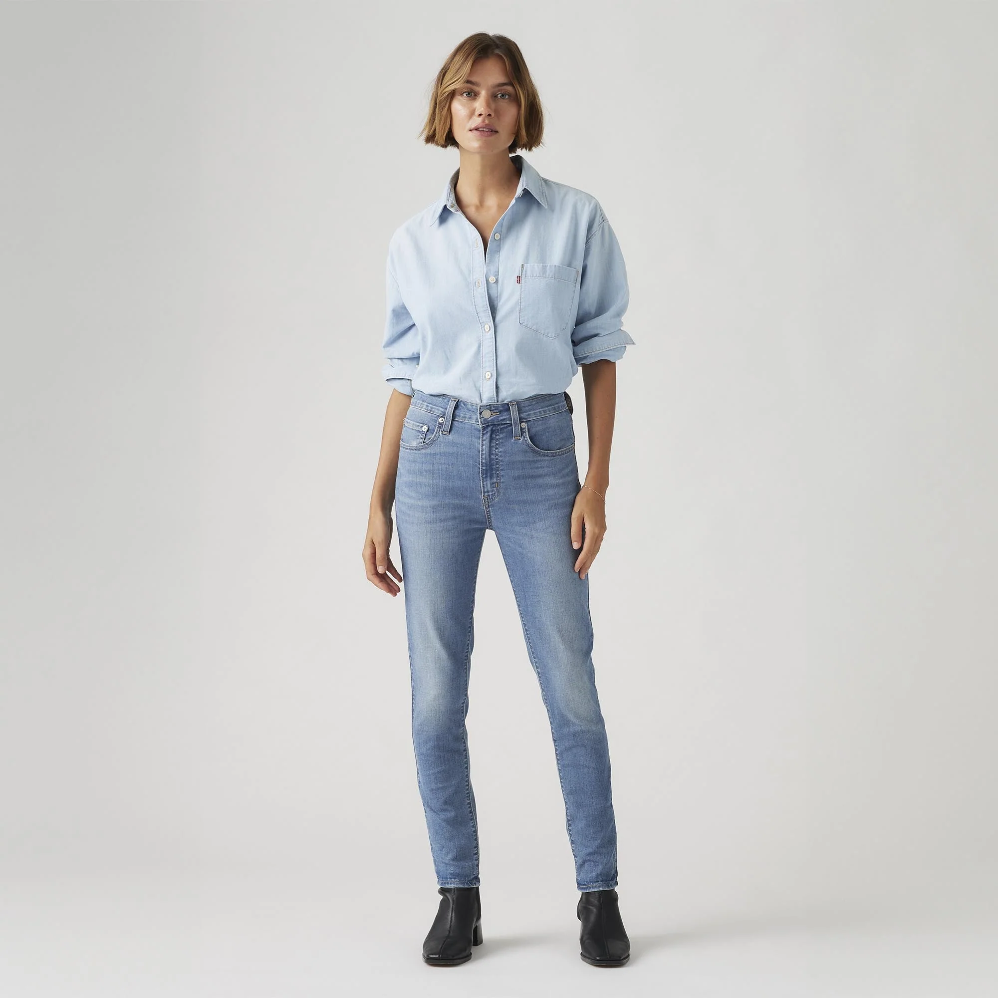 Women's 721 High-Rise Skinny Jeans - XNAUWBI