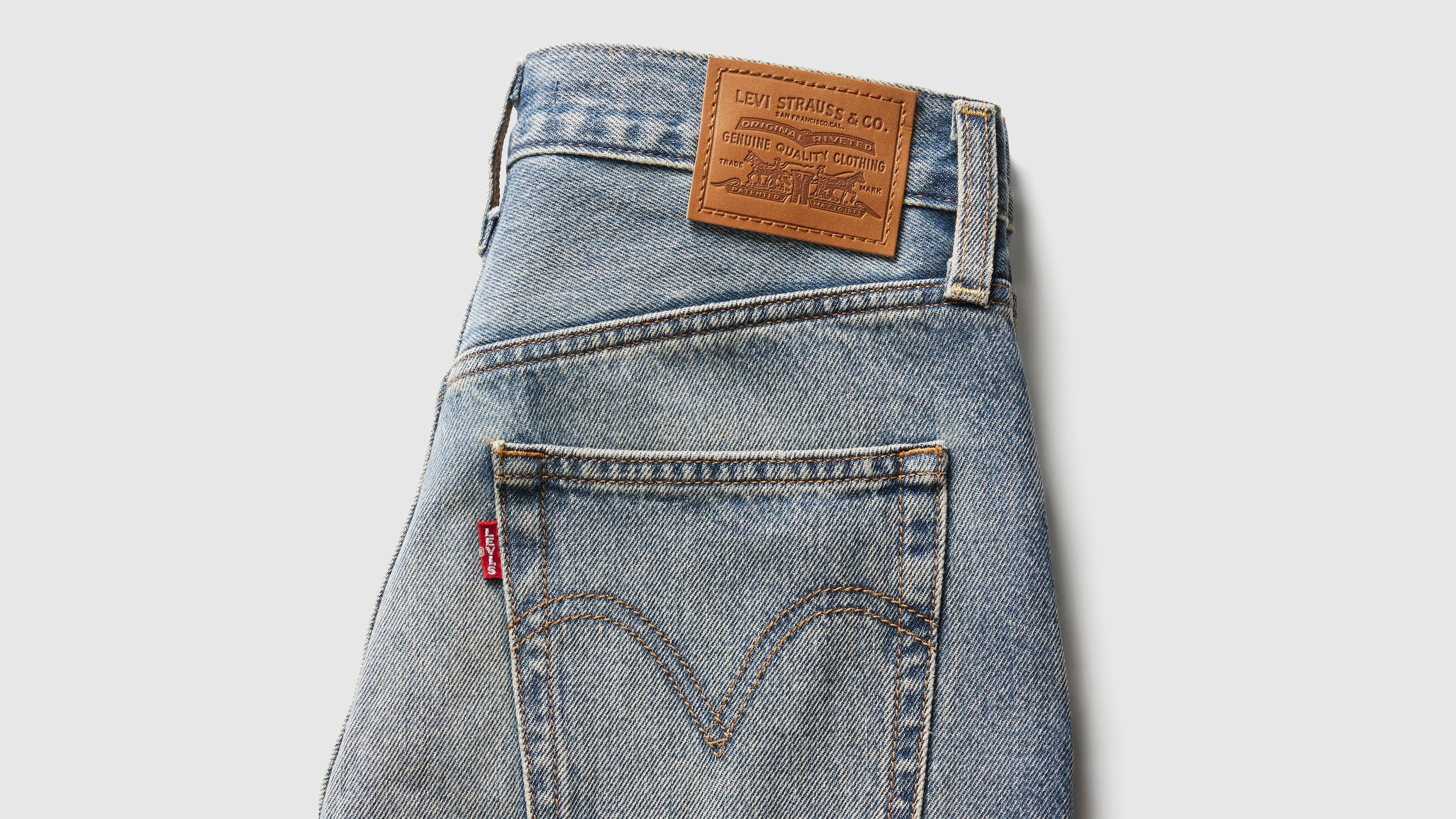 Women's Wide Leg Jeans - XNAUWBI