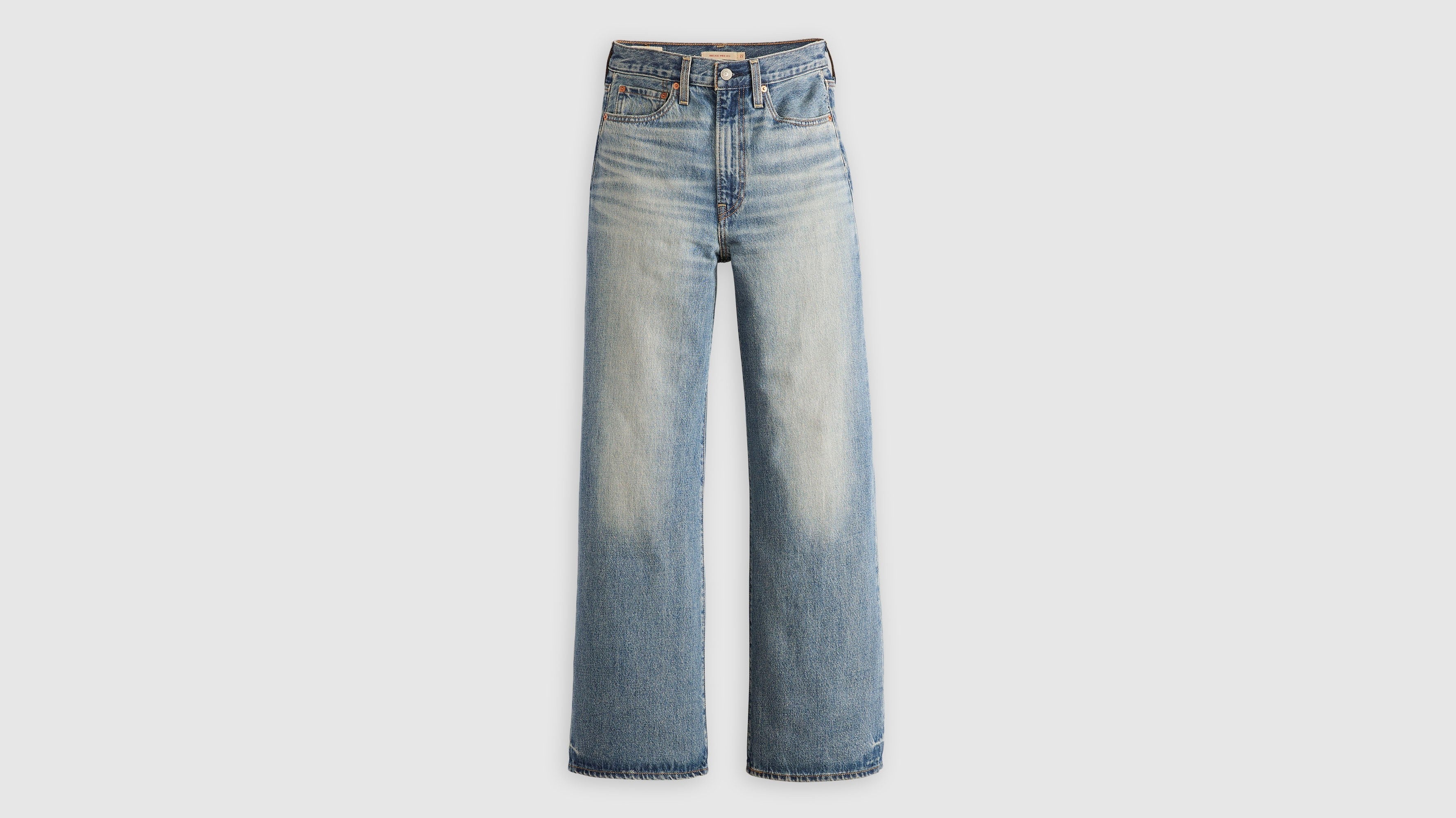 Women's Wide Leg Jeans - XNAUWBI