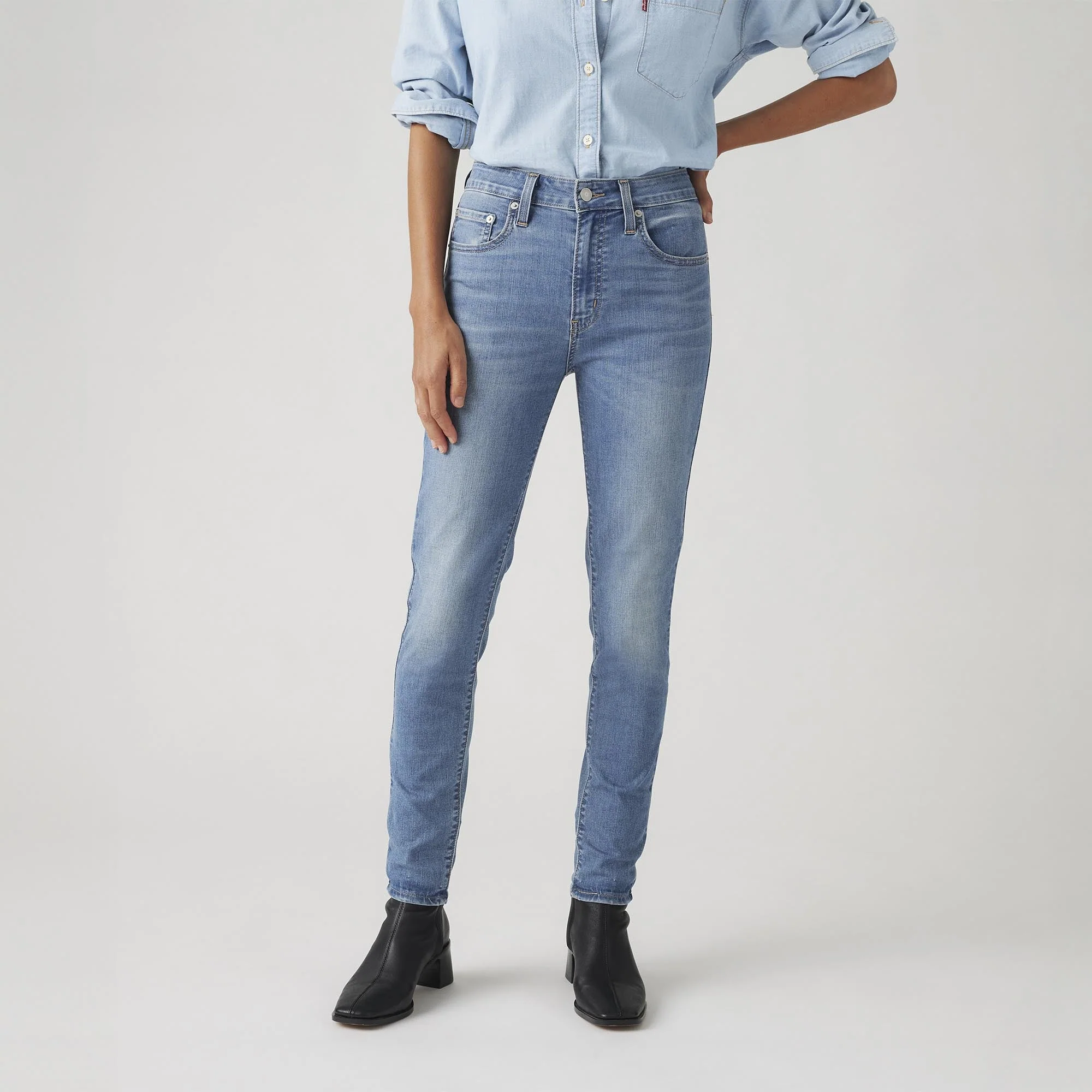 Women's 721 High-Rise Skinny Jeans - XNAUWBI