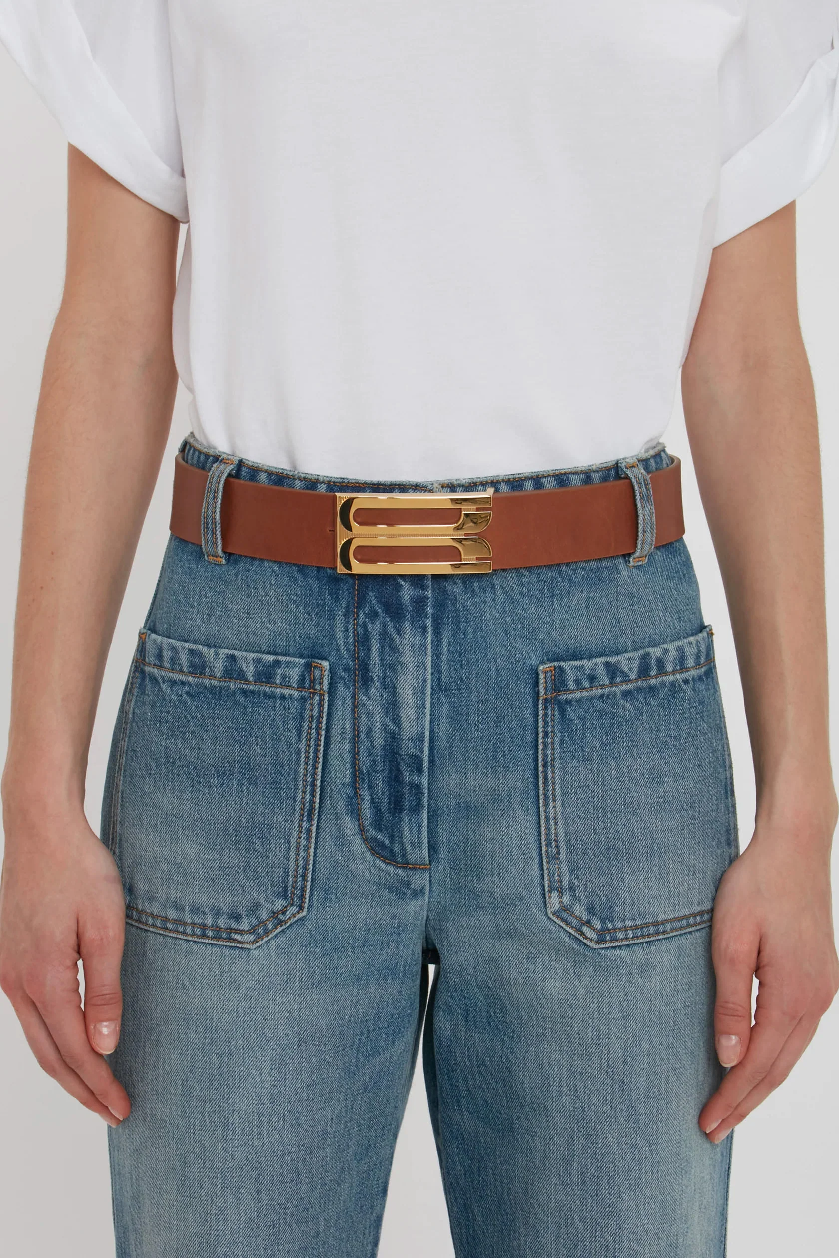 Jumbo Dorian Belt In Tan Leather - XNAUWBI