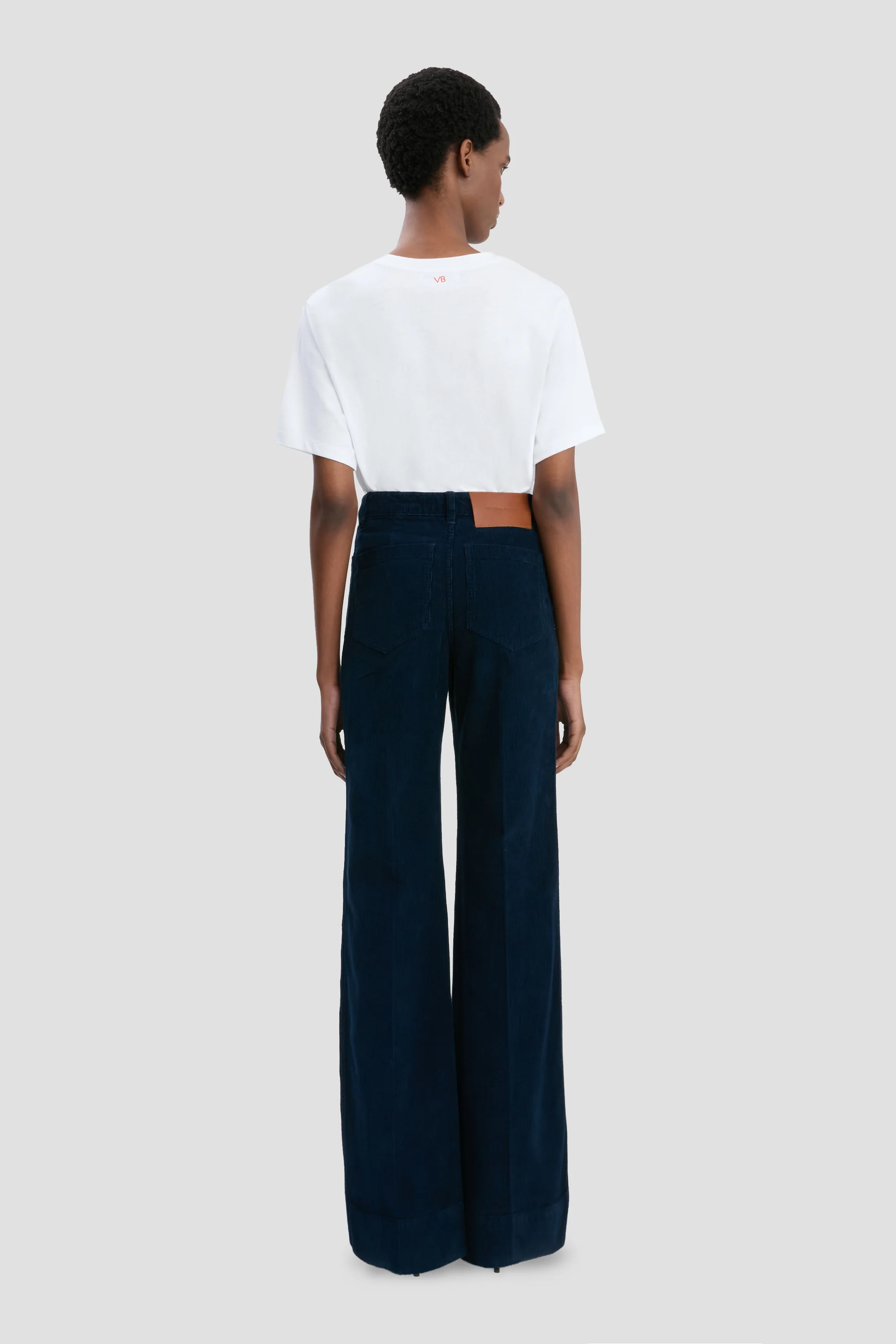 Alina Corduroy Jean In Indigo - XNAUWBI