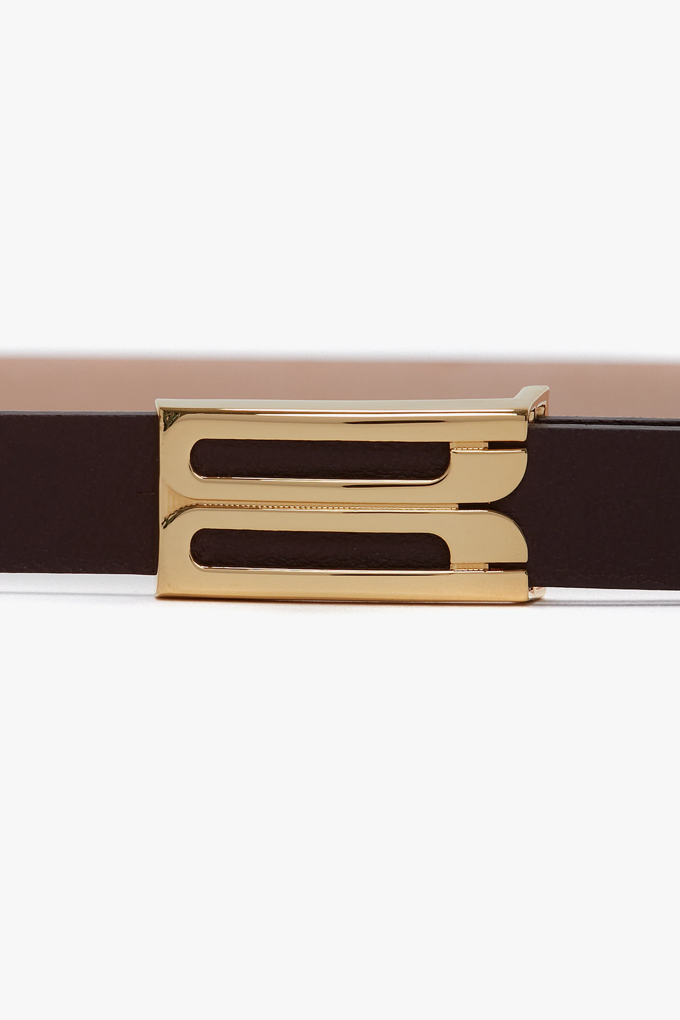 Micro Dorian Belt In Burgundy Leather - XNAUWBI