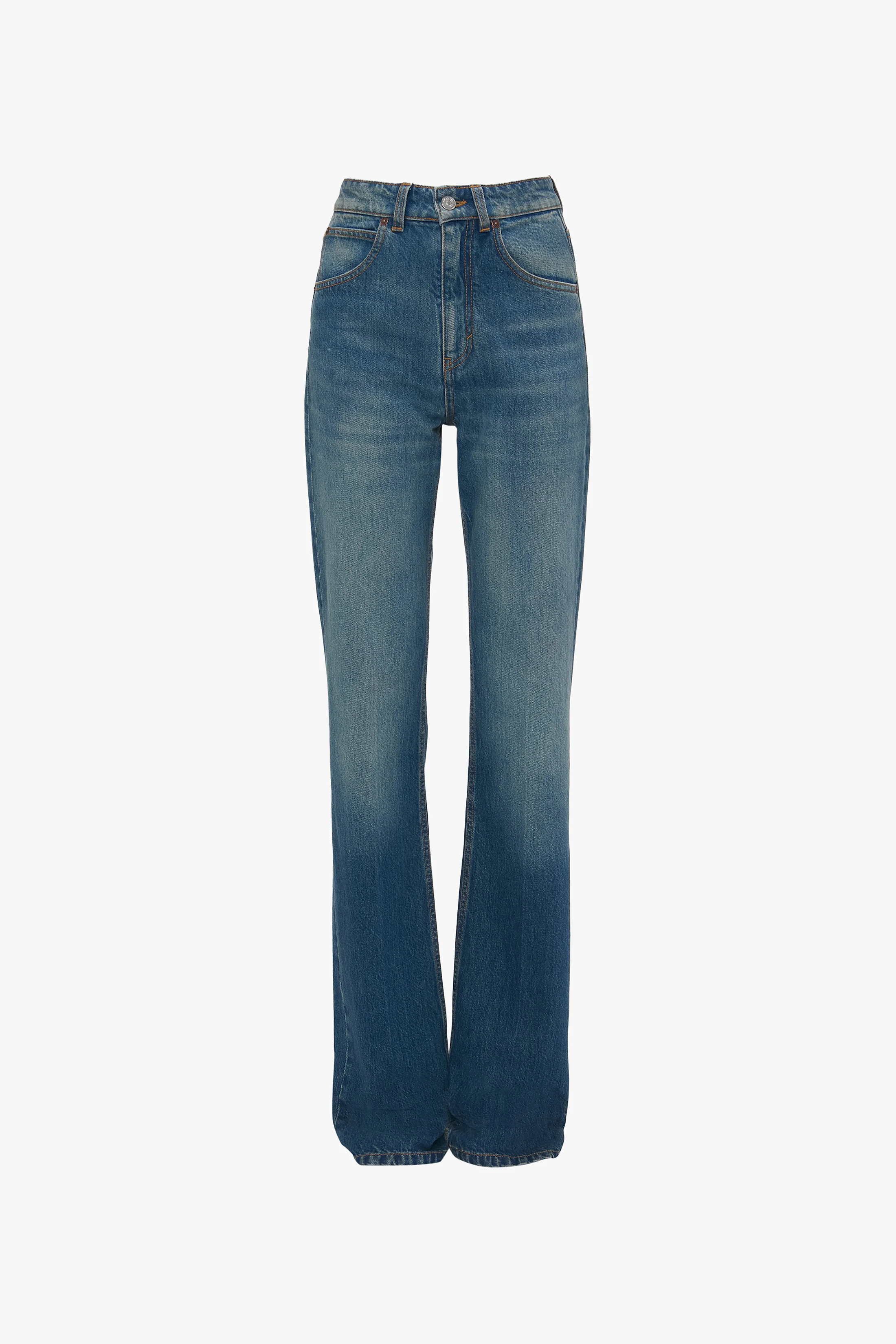 Julia Stretch Jean In Mid Blue - XNAUWBI