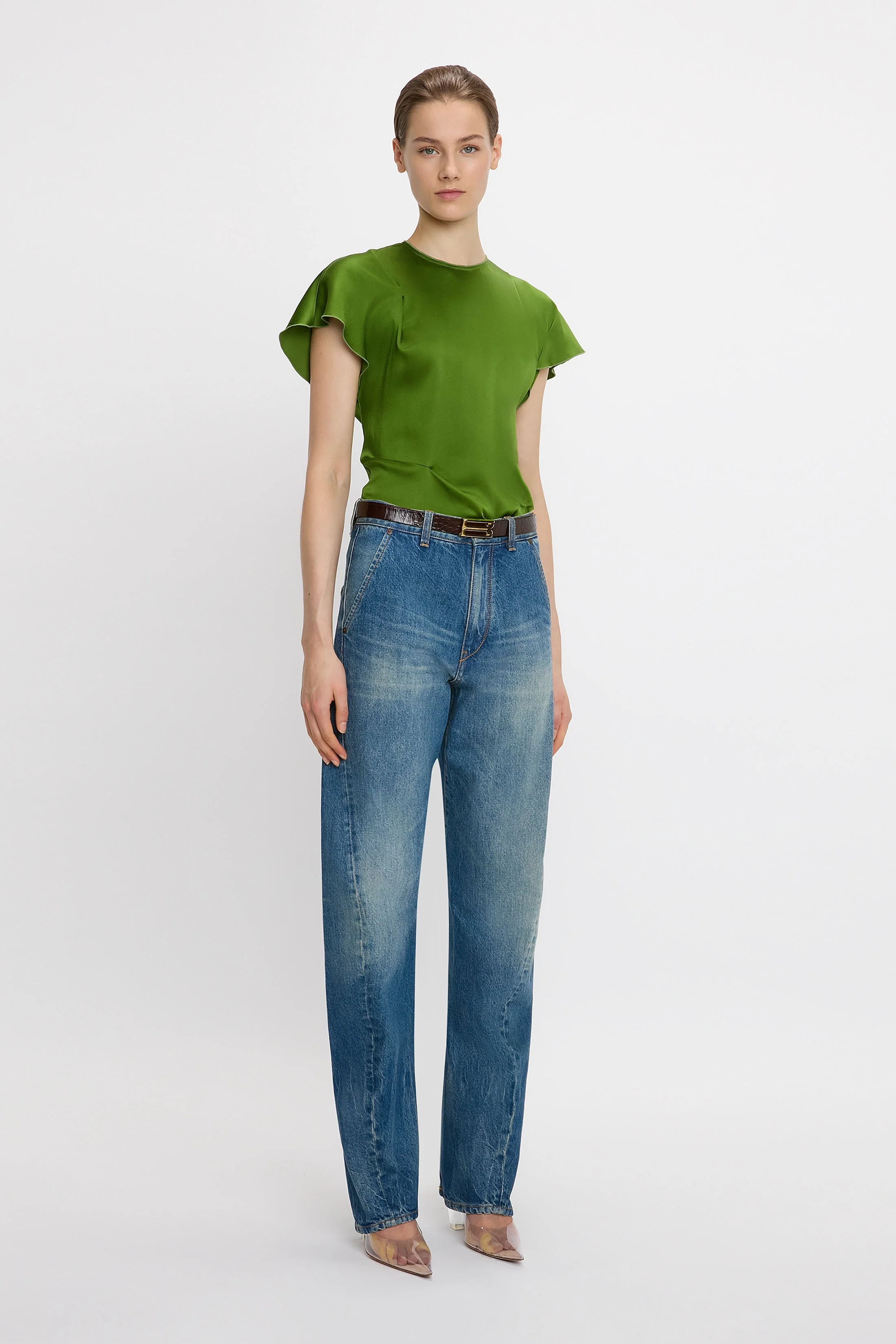 Twisted Slouch Jean In Vintage Wash - XNAUWBI