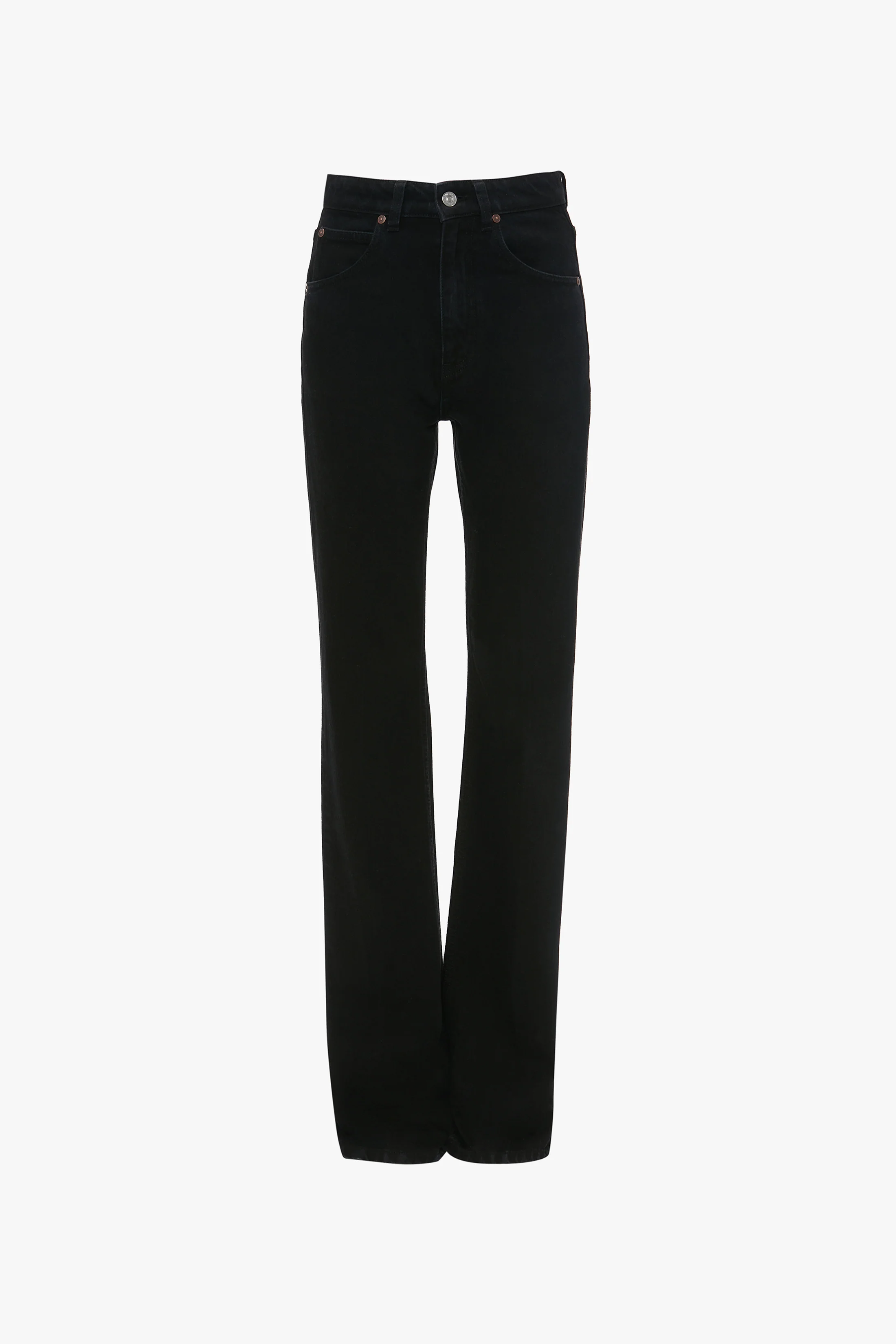 Julia Stretch Jean In Washed Black - XNAUWBI