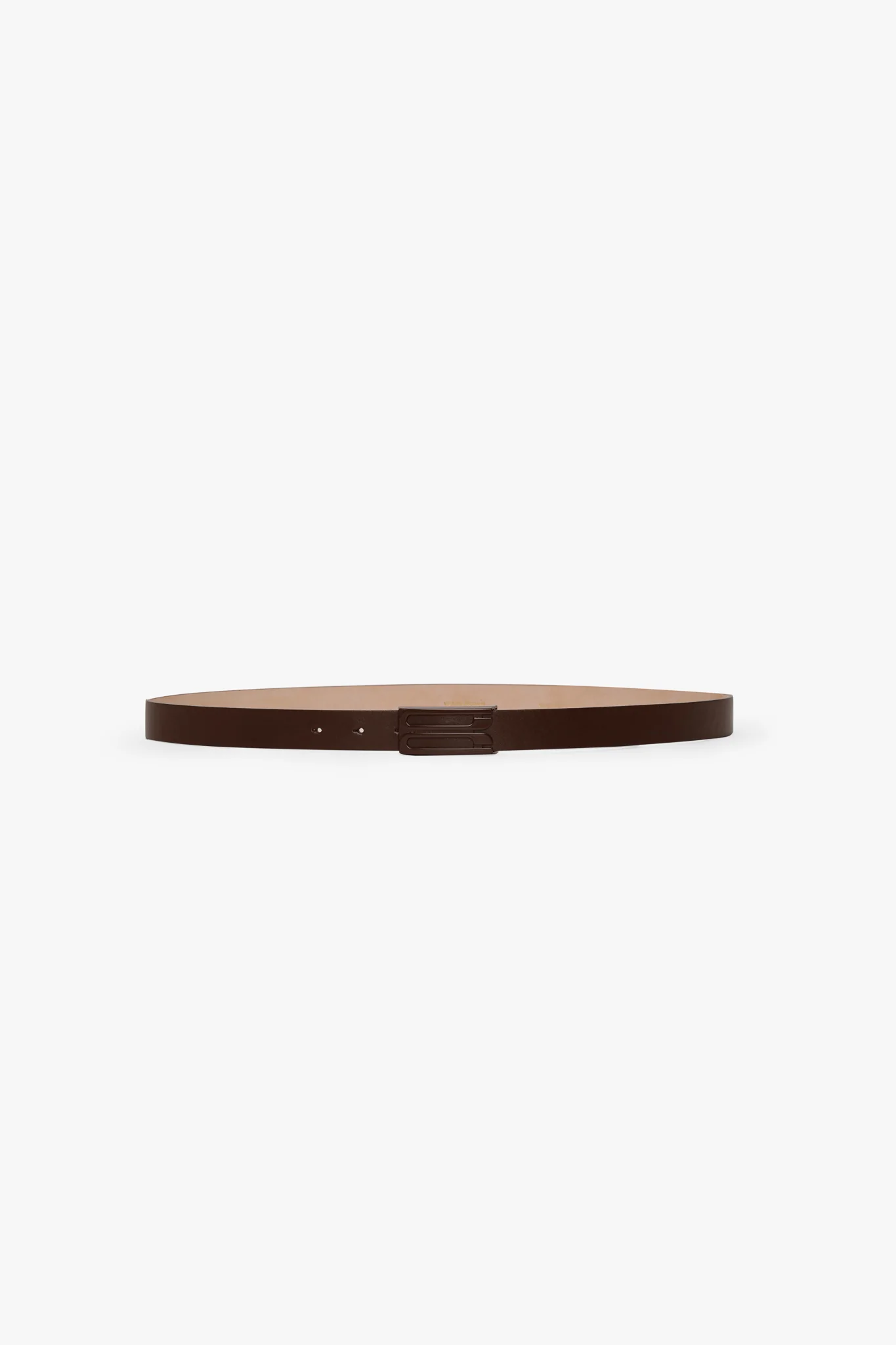 Tonal Dorian Belt In Dark Brown Smooth Leather - XNAUWBI