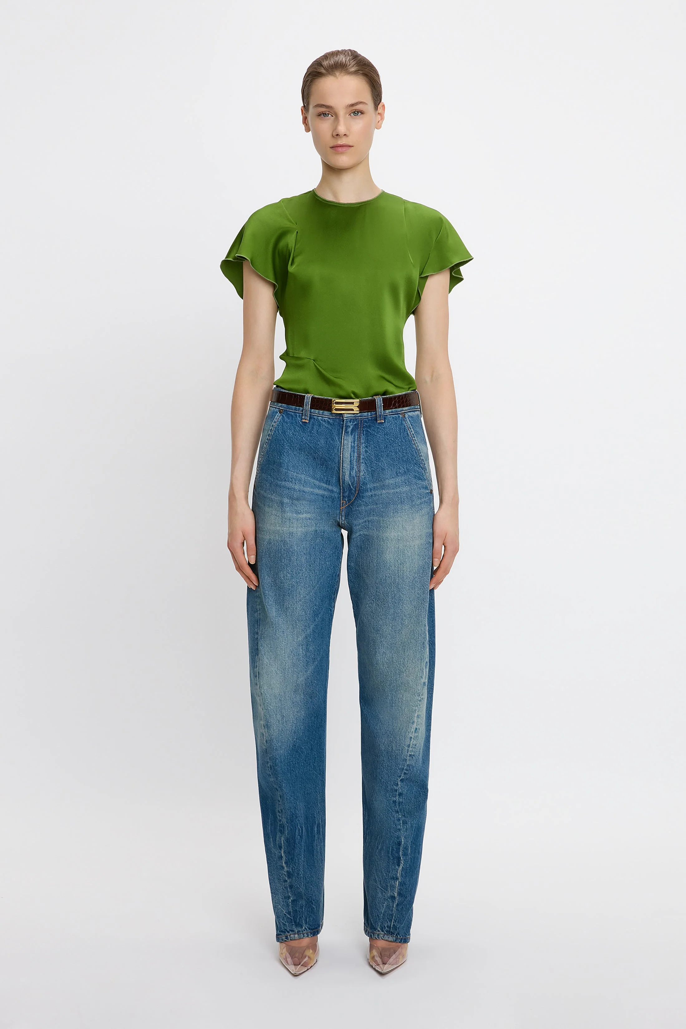 Twisted Slouch Jean In Vintage Wash - XNAUWBI