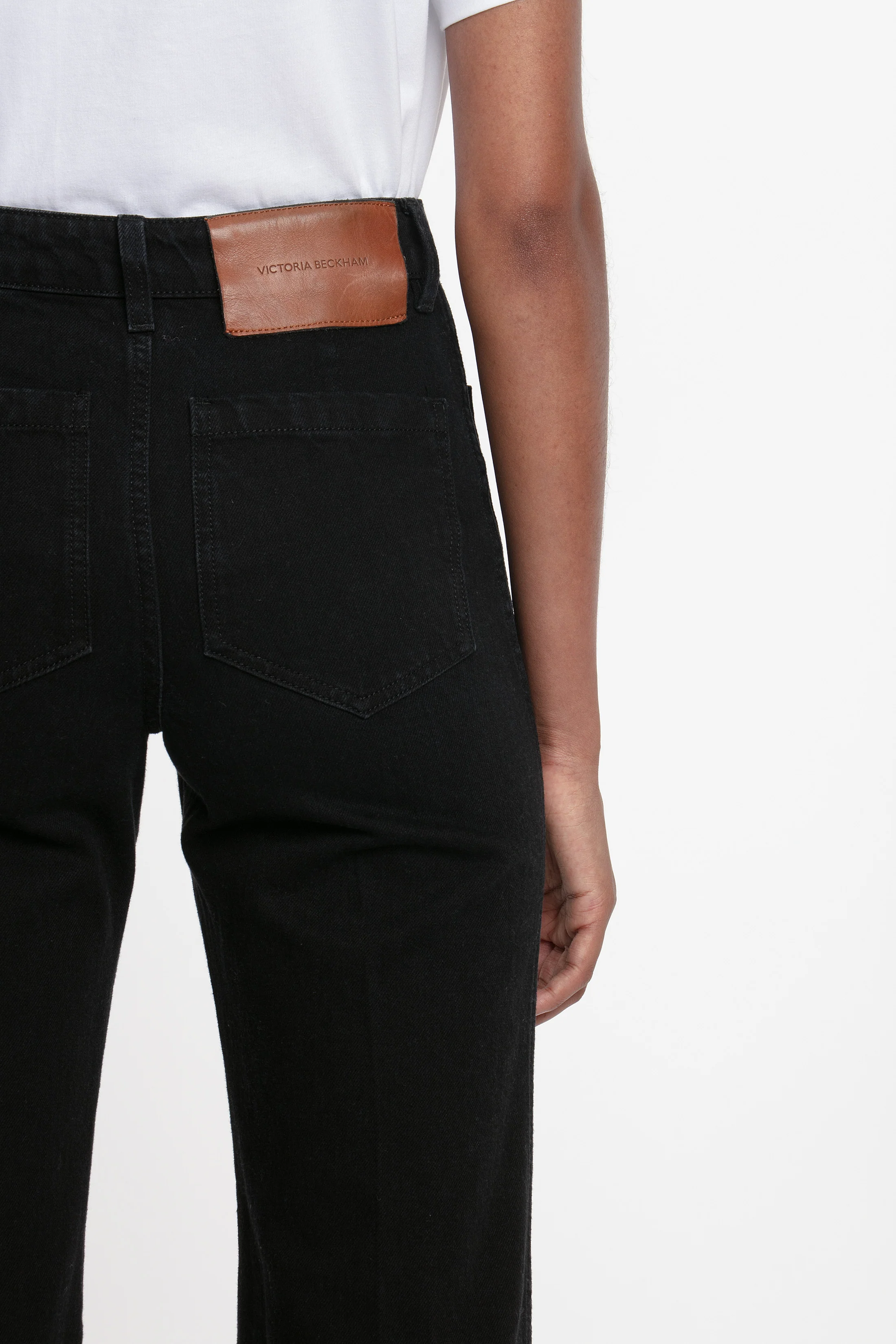 Alina Stretch Jean In Washed Black - XNAUWBI