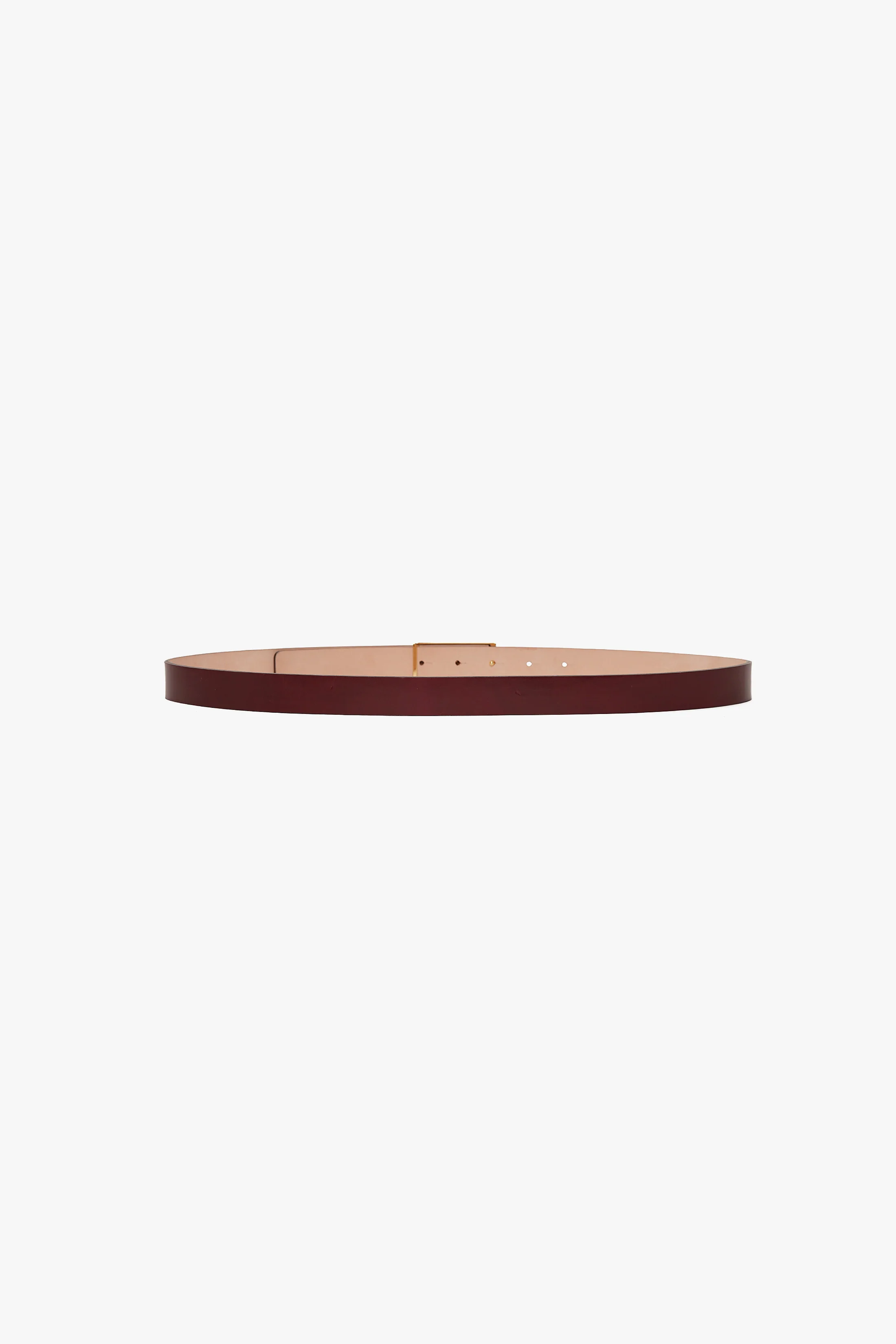 Exclusive Dorian Belt In Burgundy Leather - XNAUWBI