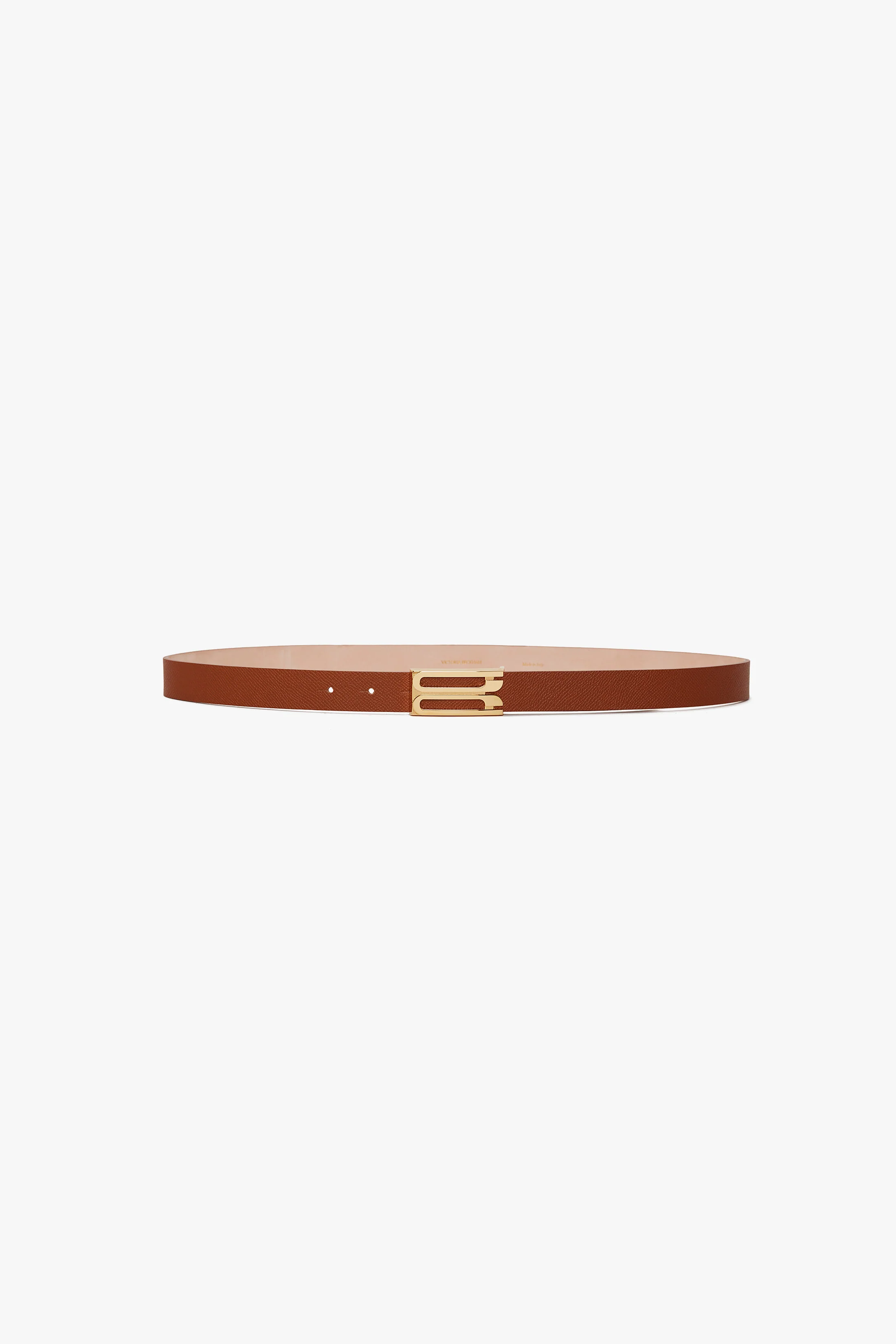 Dorian Belt In Tan Grained Leather - XNAUWBI