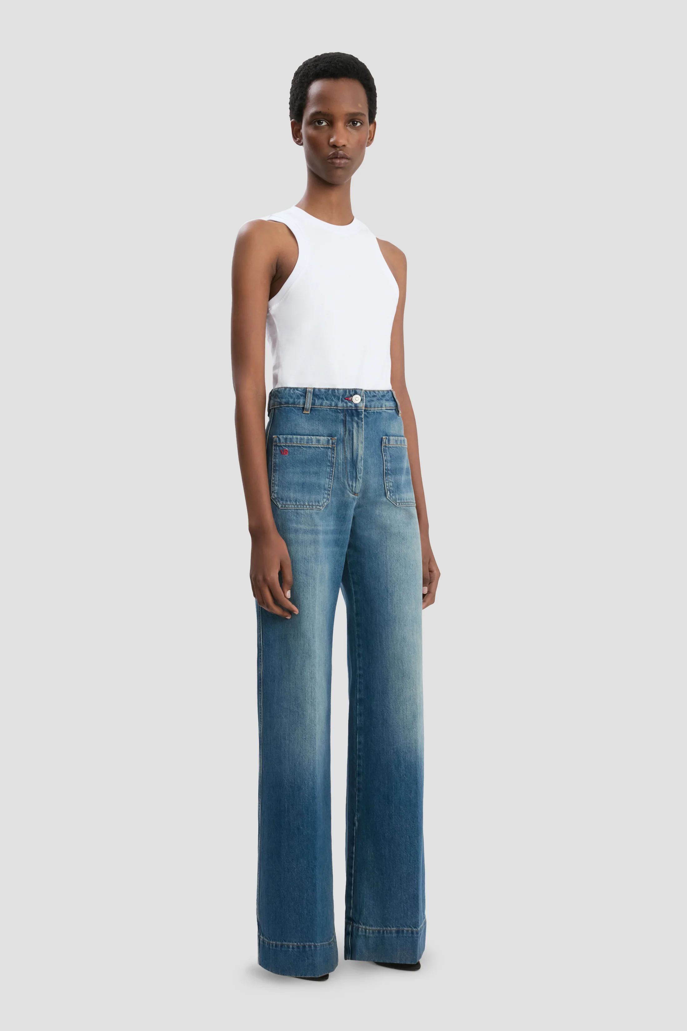 Alina Jean In Classic Blue Wash - XNAUWBI