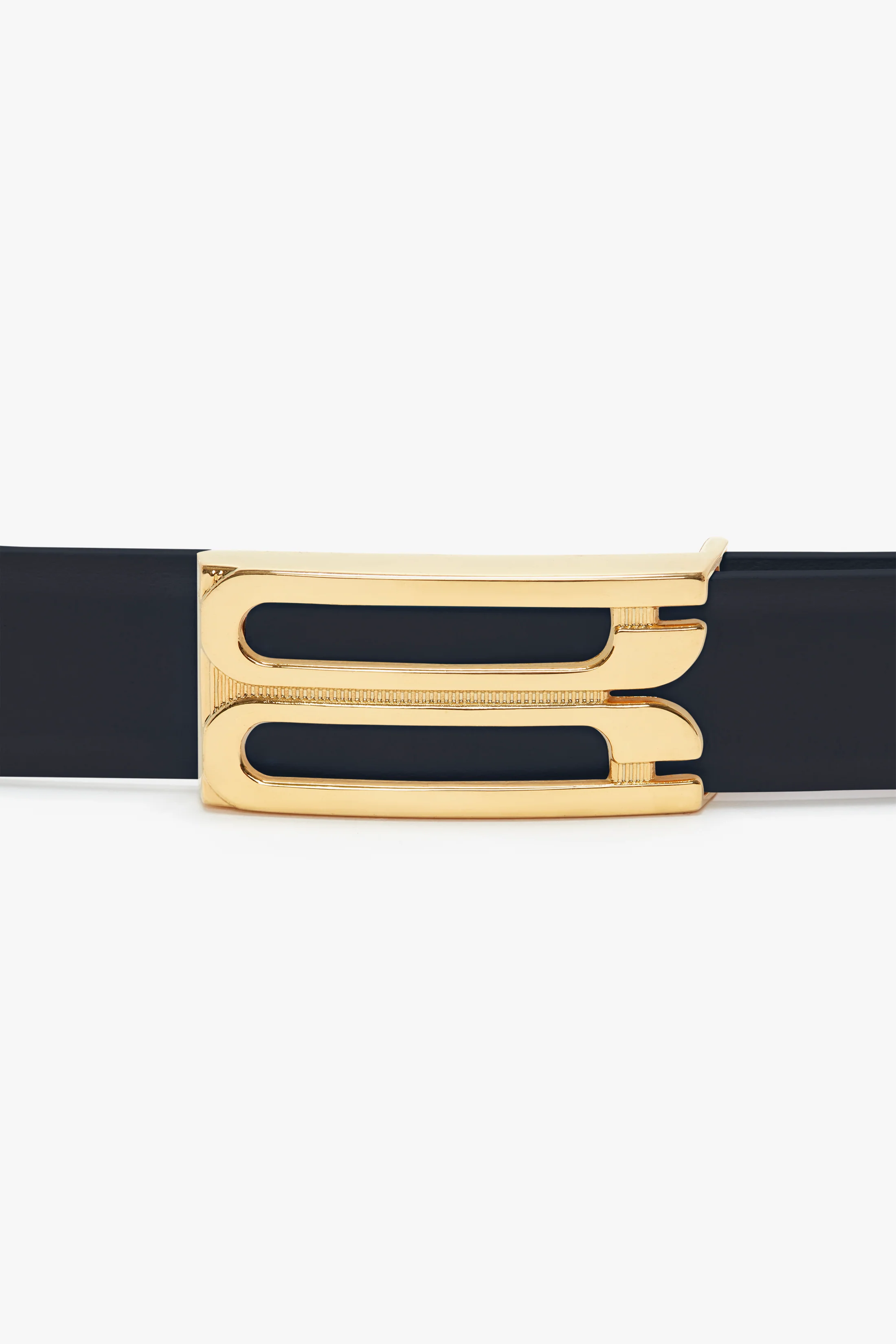 Dorian Belt In Midnight Navy Leather - XNAUWBI