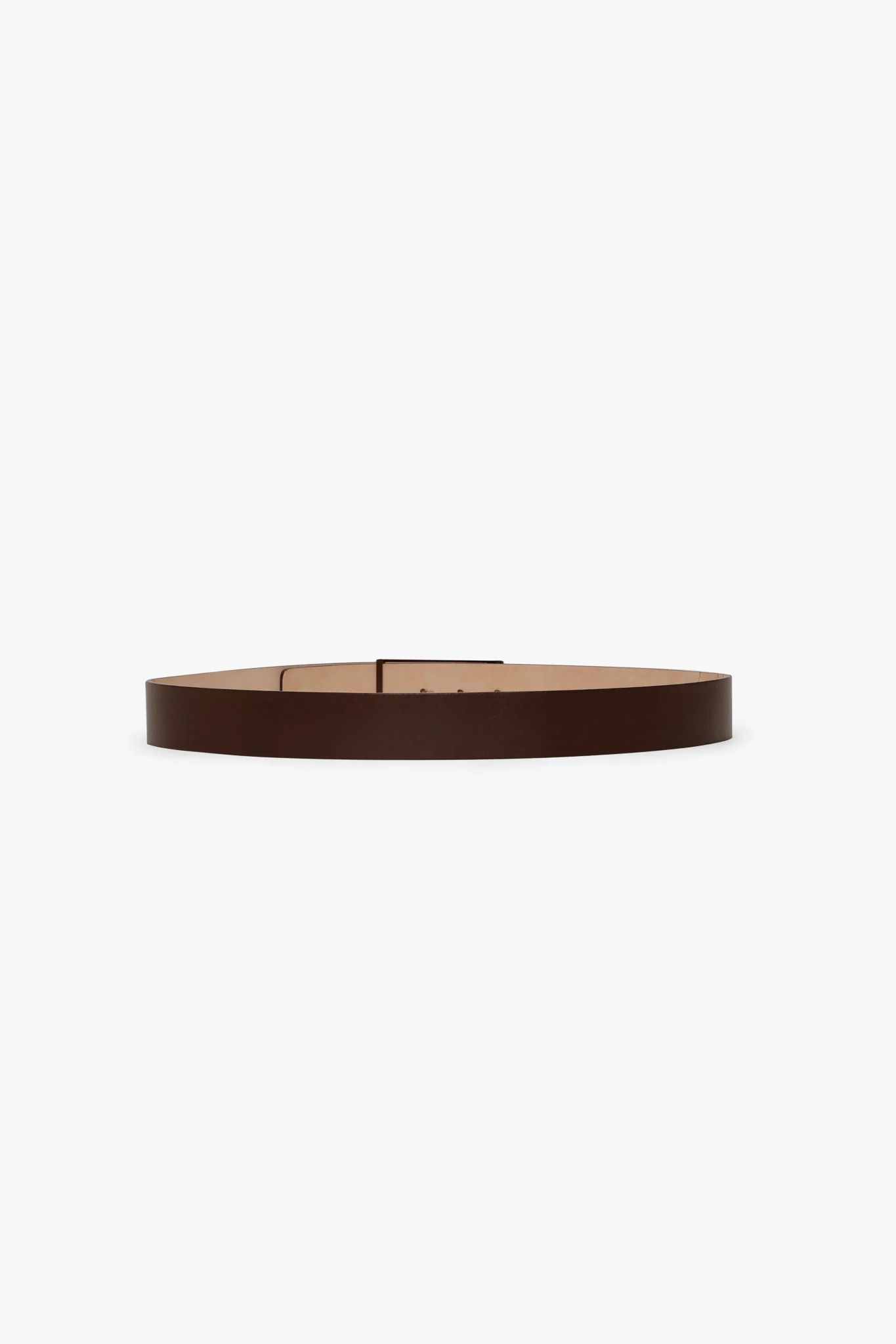 Tonal Jumbo Dorian Belt In Dark Brown Smooth Leather - XNAUWBI