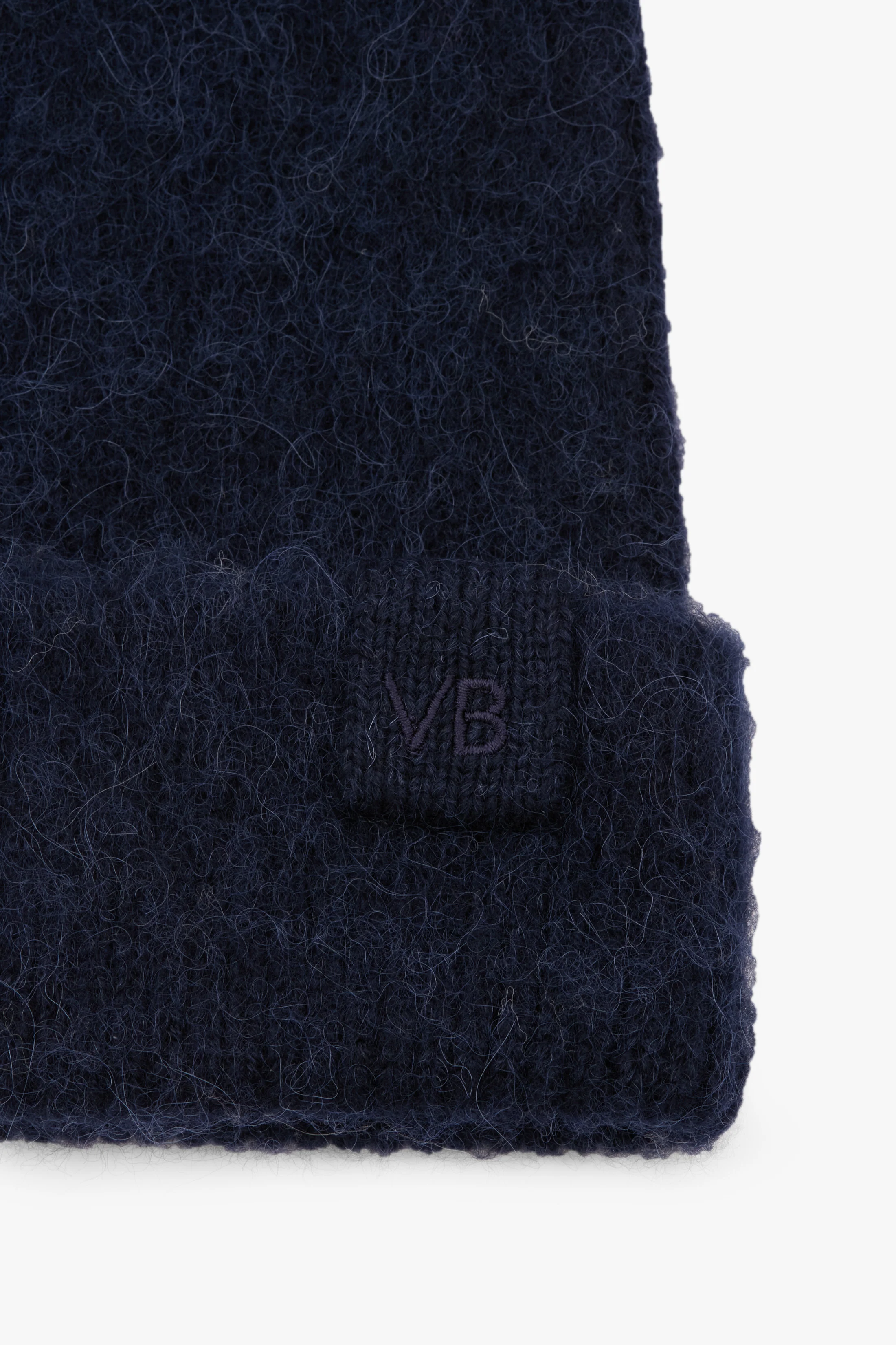 Alpaca Hat In Navy - XNAUWBI