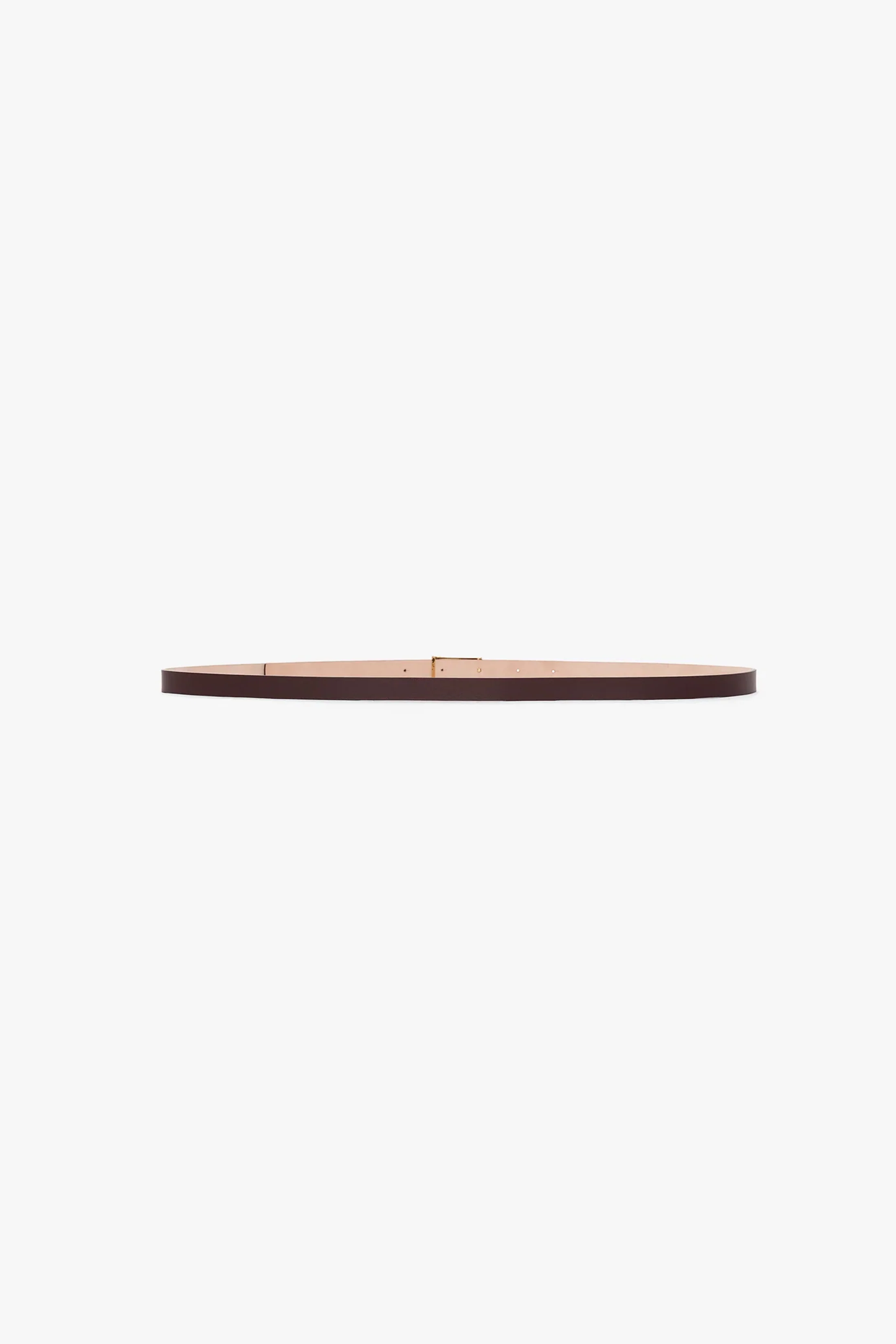Micro Dorian Belt In Burgundy Leather - XNAUWBI