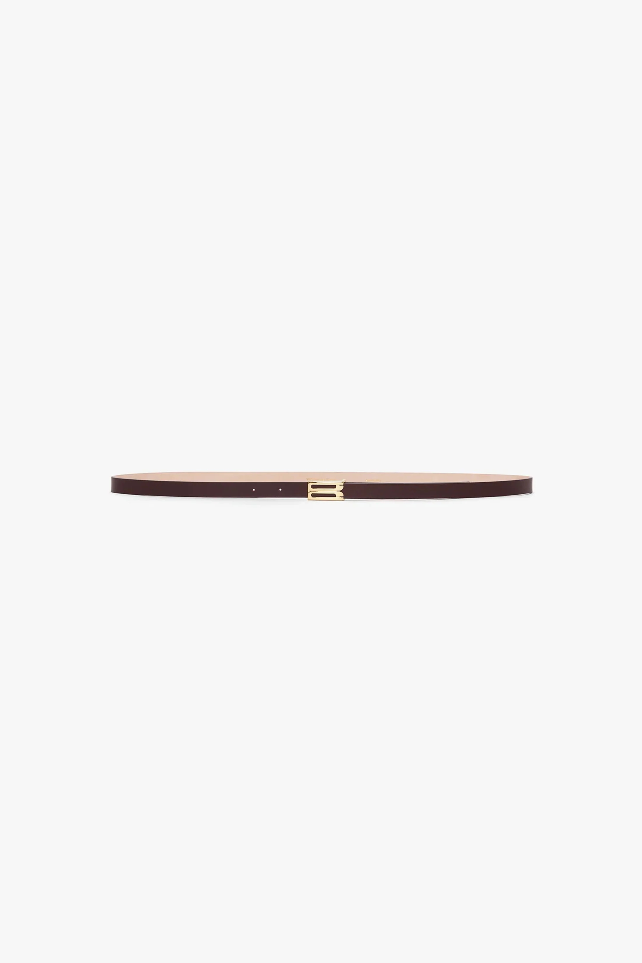 Micro Dorian Belt In Burgundy Leather - XNAUWBI