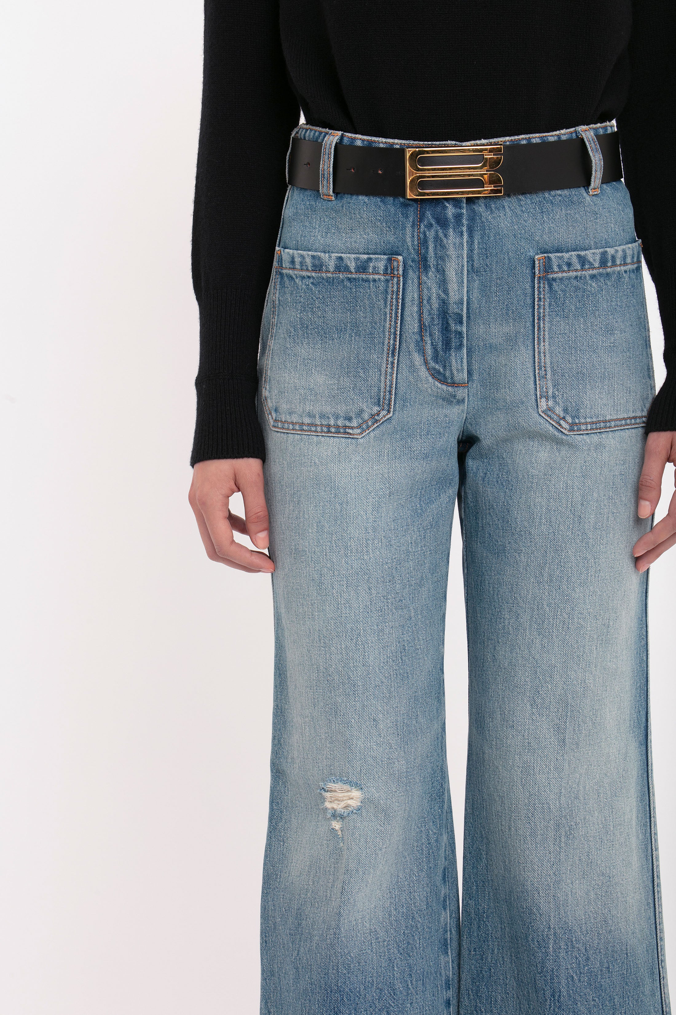 Alina Jean In Worn Blue Wash - XNAUWBI