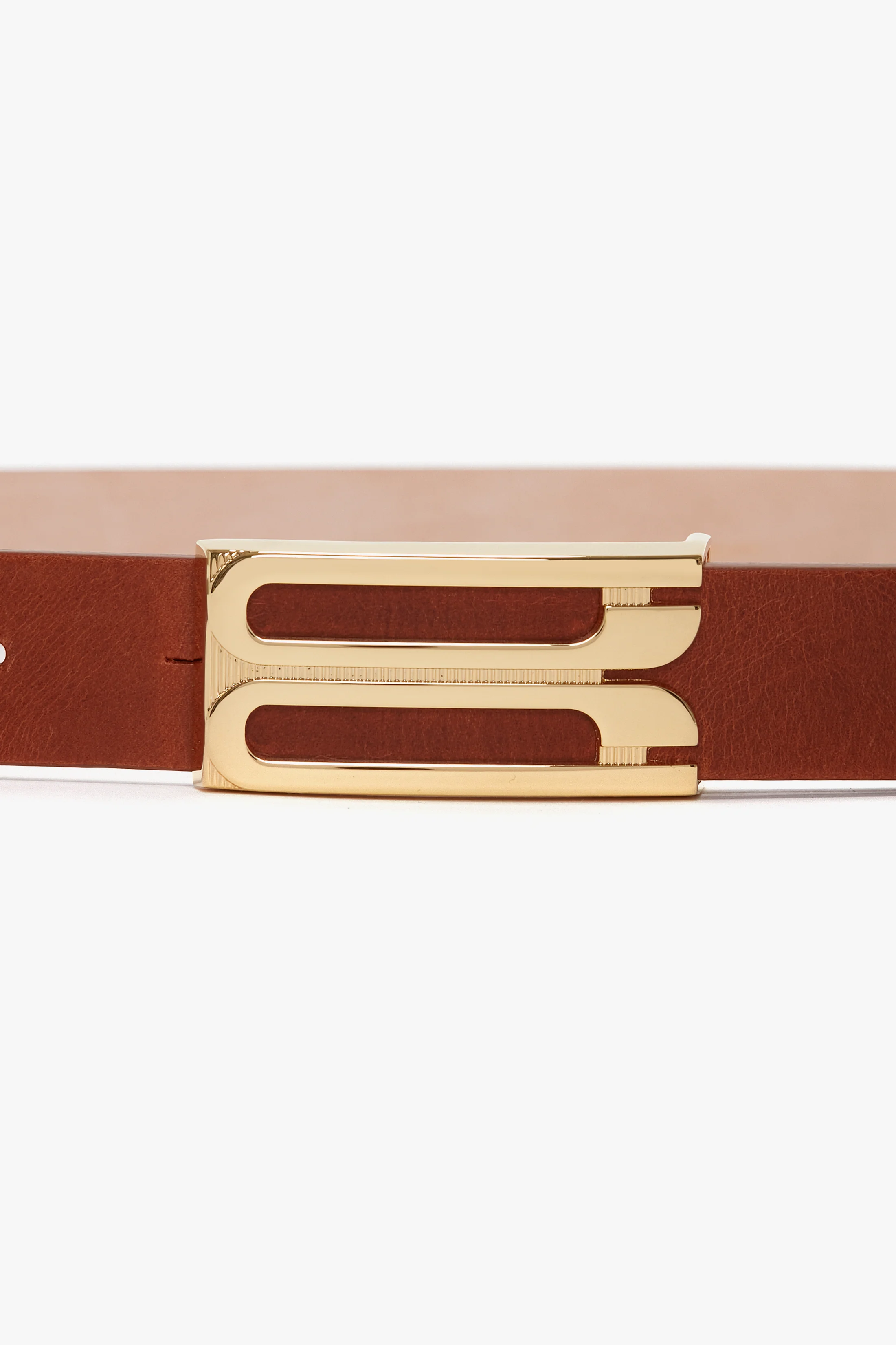 Dorian Belt In Tan Leather - XNAUWBI