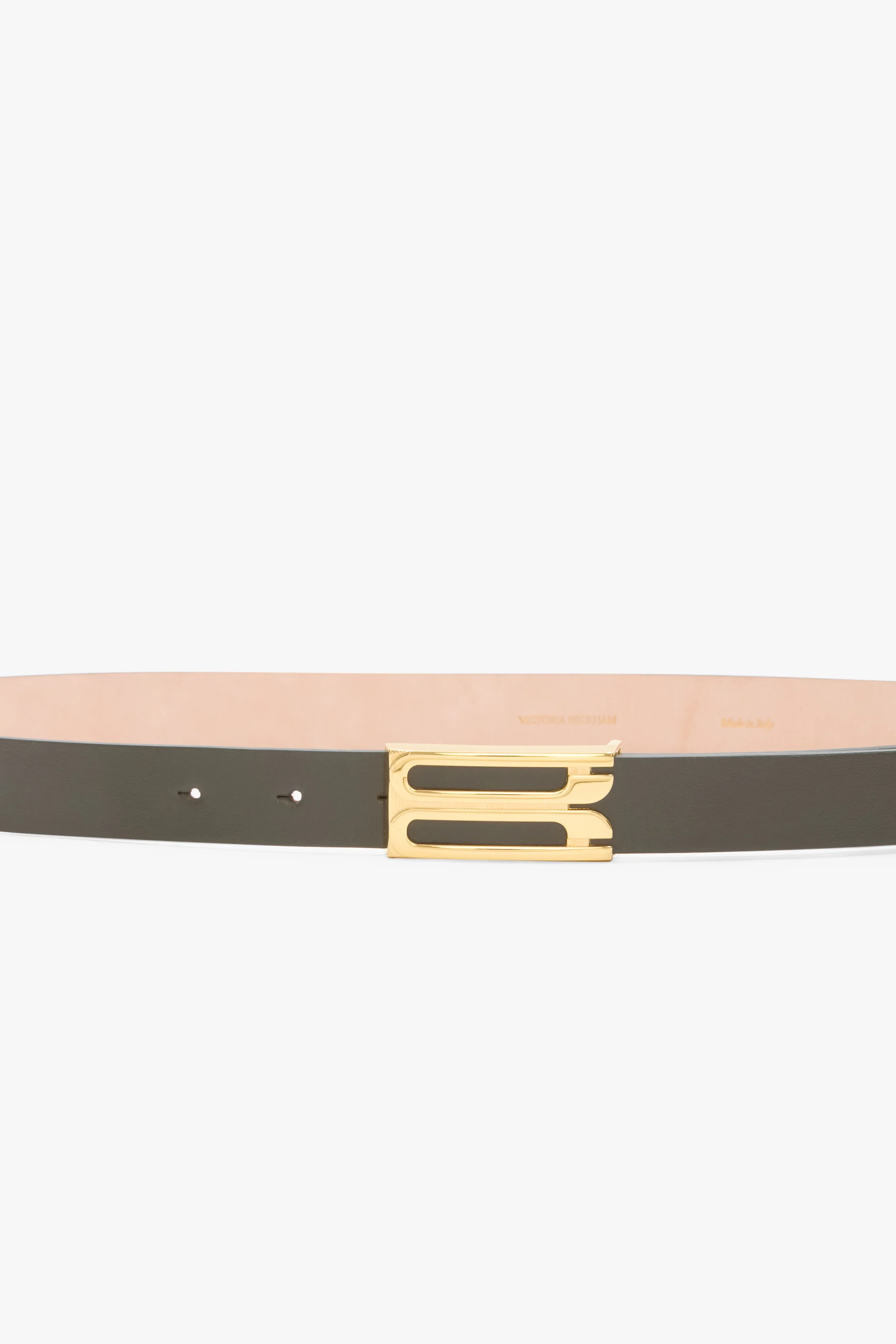 Dorian Belt In Dark Olive Smooth Leather - XNAUWBI
