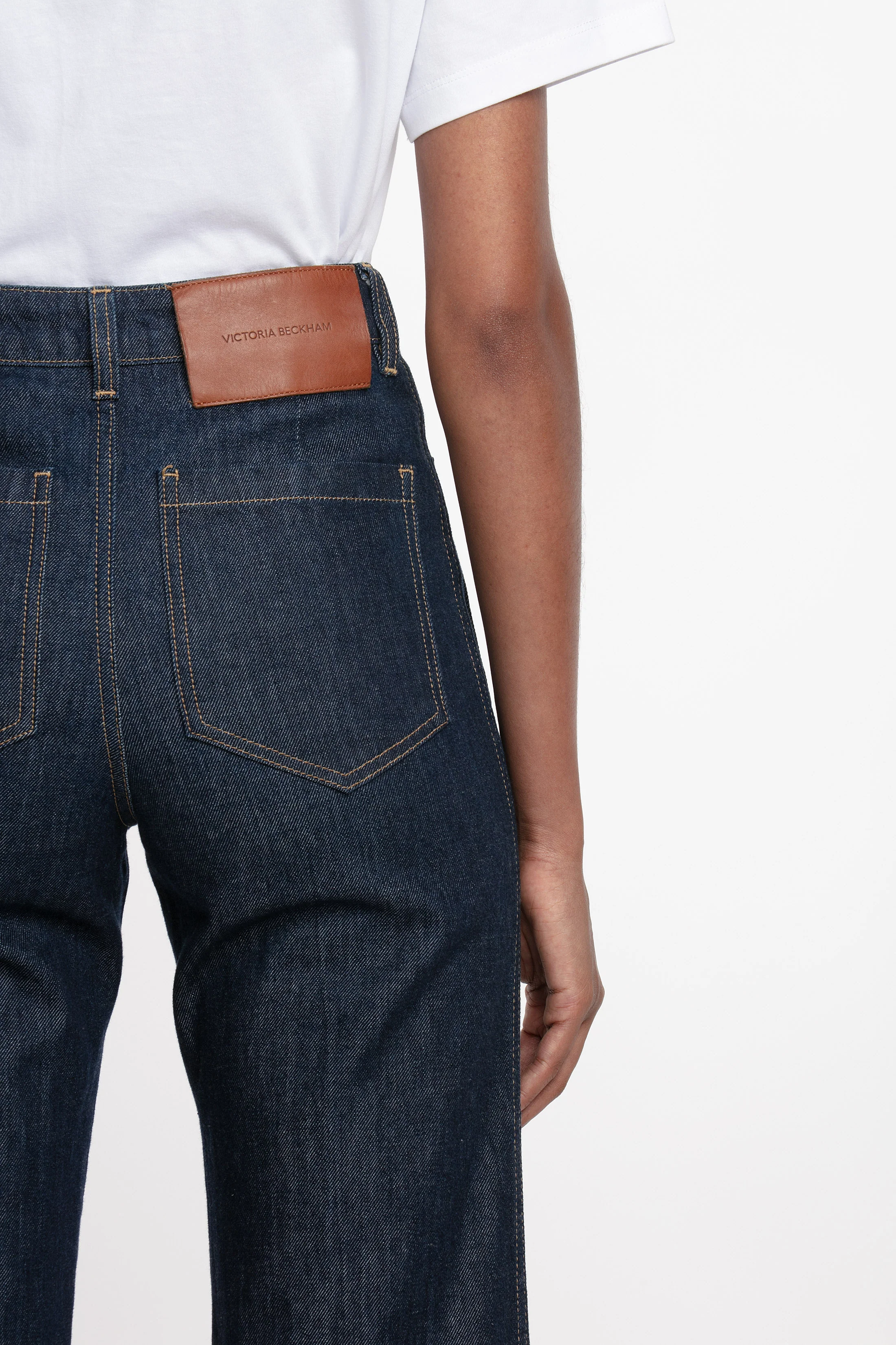 Alina Stretch High Waisted Jean In Indigo Rinse - XNAUWBI