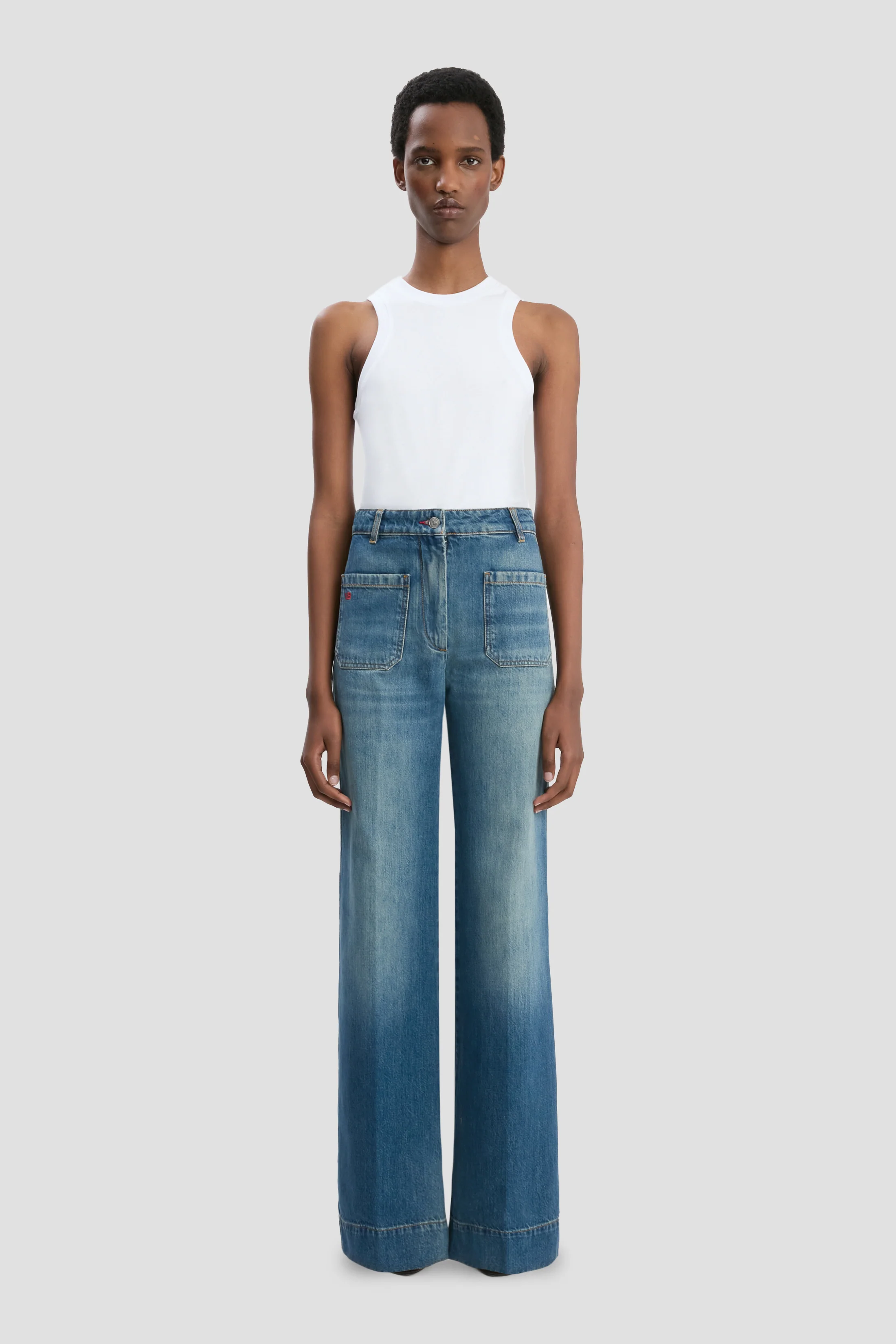 Alina Jean In Classic Blue Wash - XNAUWBI