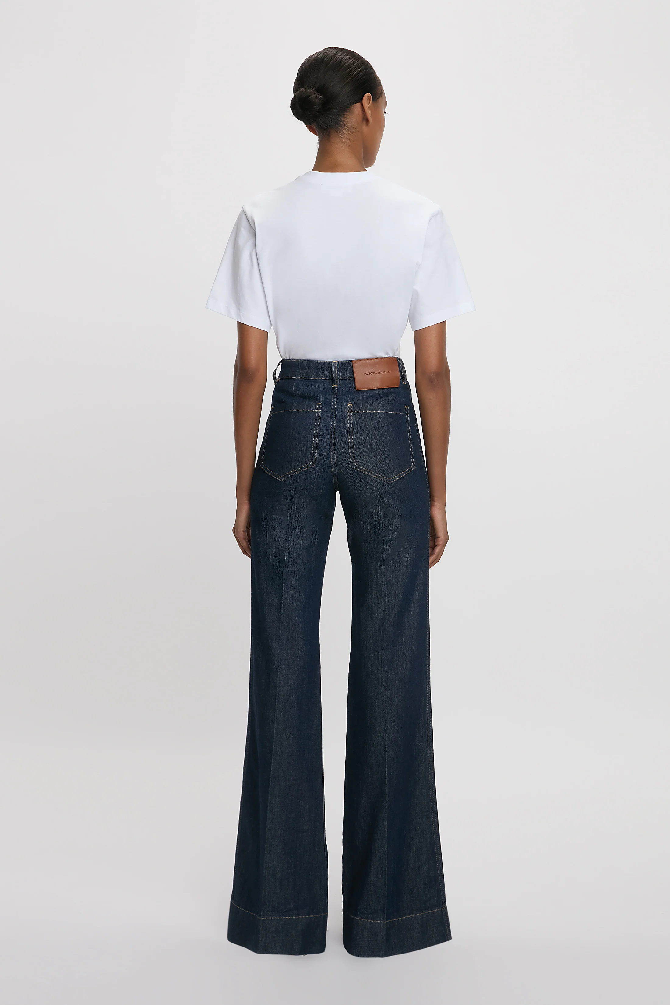 Alina Stretch High Waisted Jean In Indigo Rinse - XNAUWBI