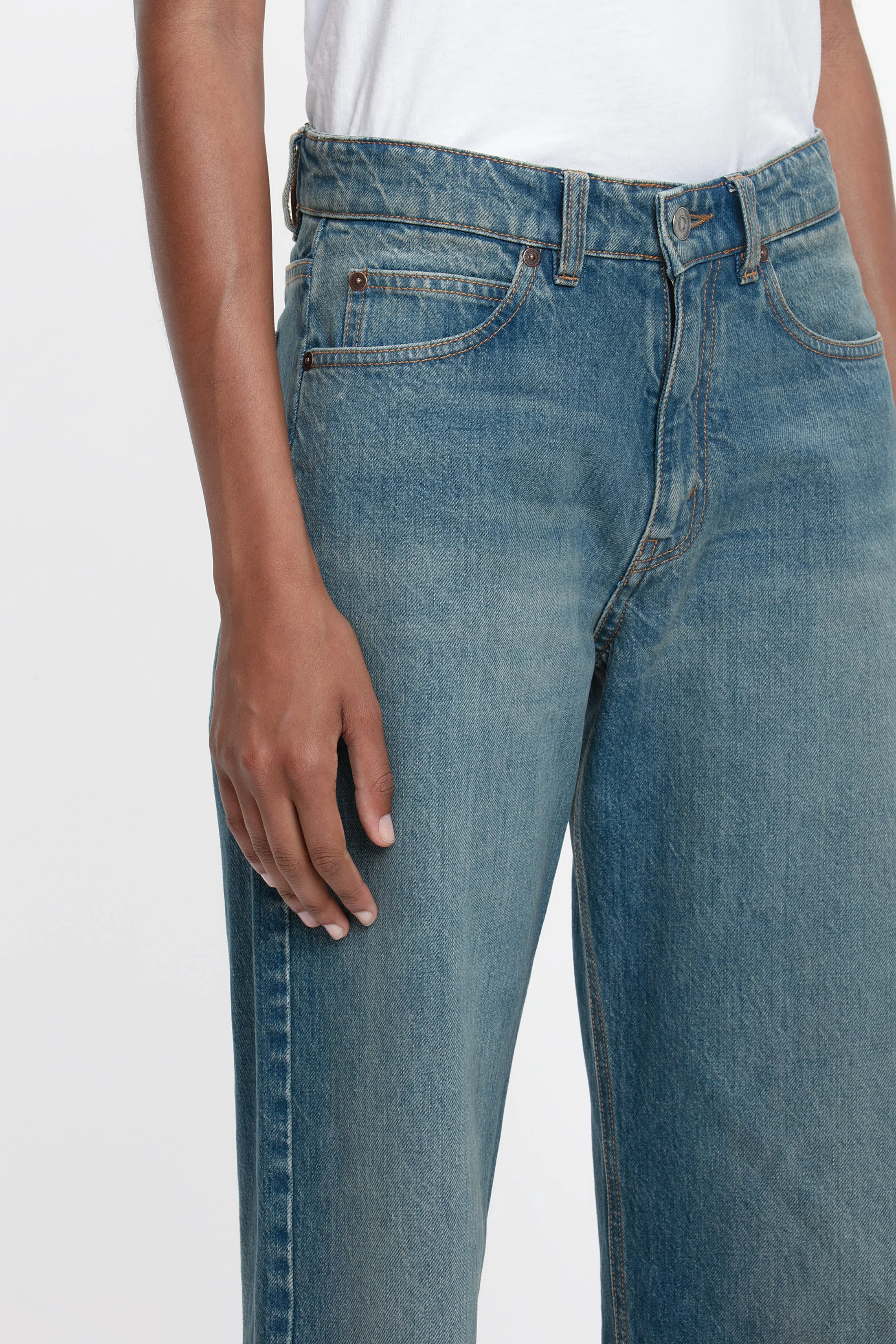 Bernie Jean In Mid Blue - XNAUWBI