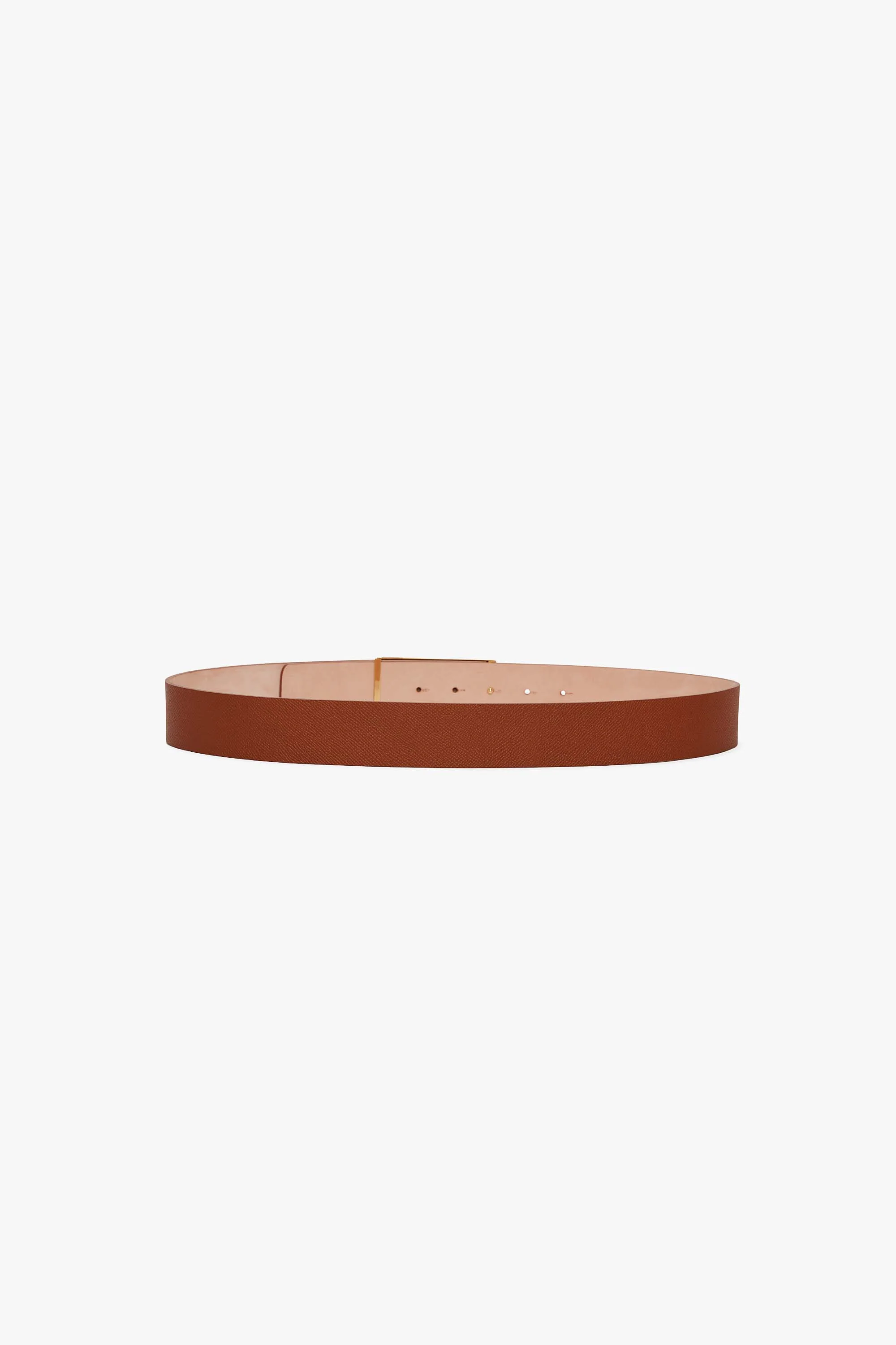 Jumbo Dorian Belt In Tan Grained Leather - XNAUWBI