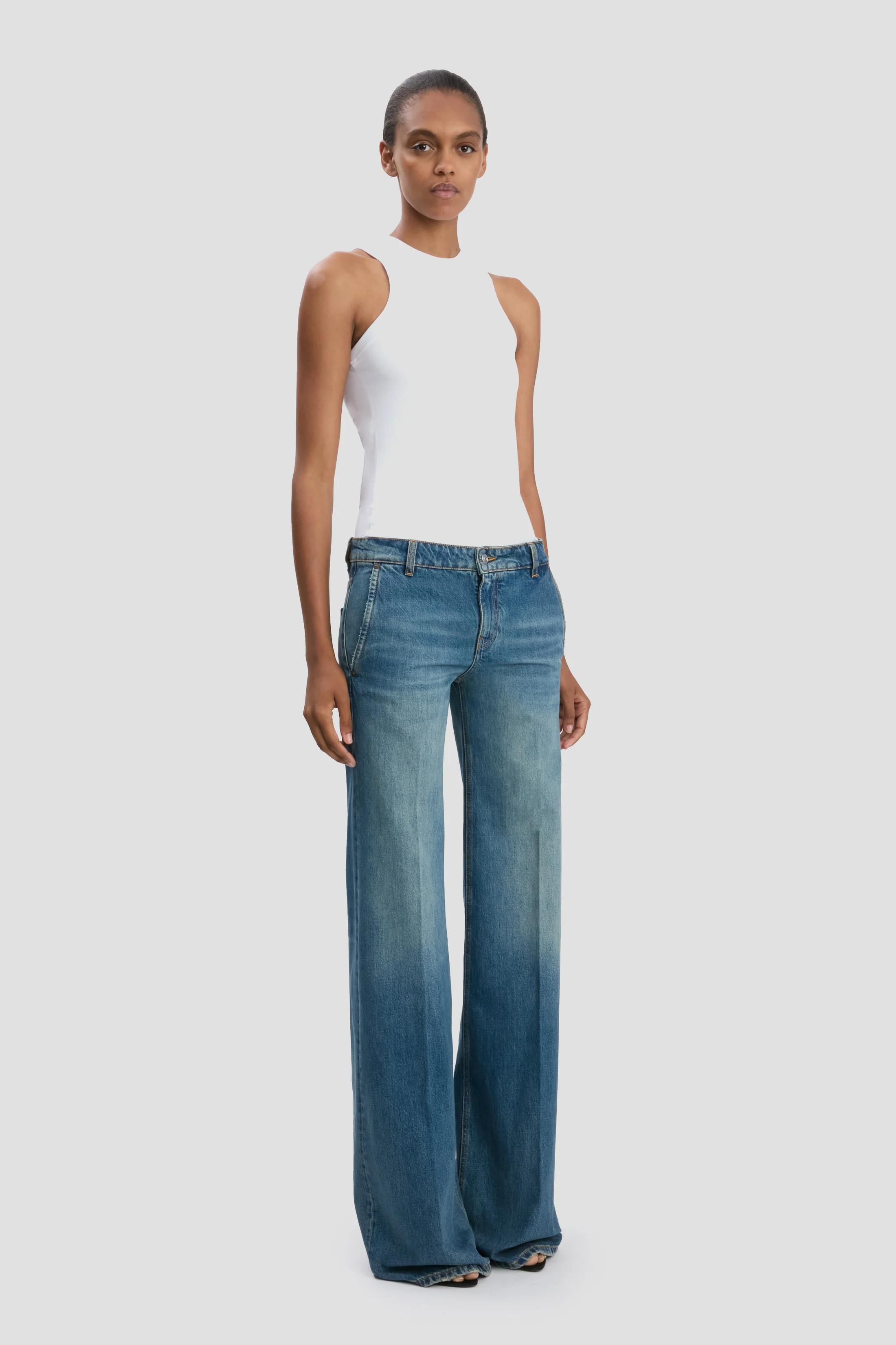 Gigi Jean In Mid Blue - XNAUWBI