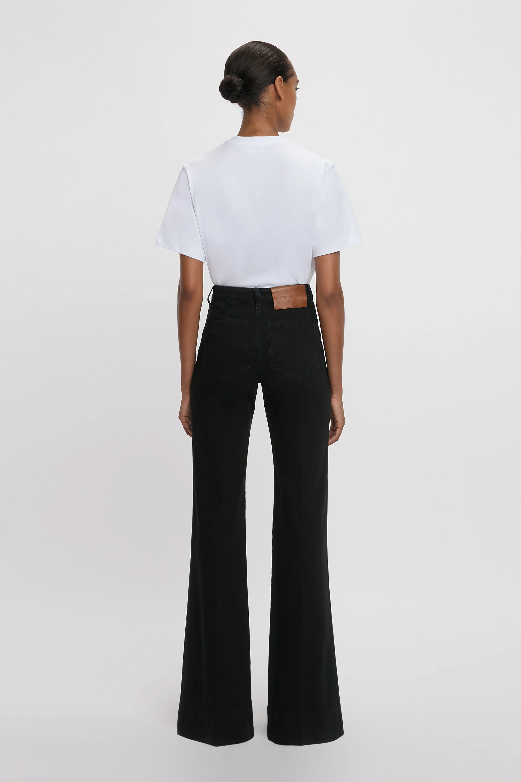Alina Stretch Jean In Washed Black - XNAUWBI