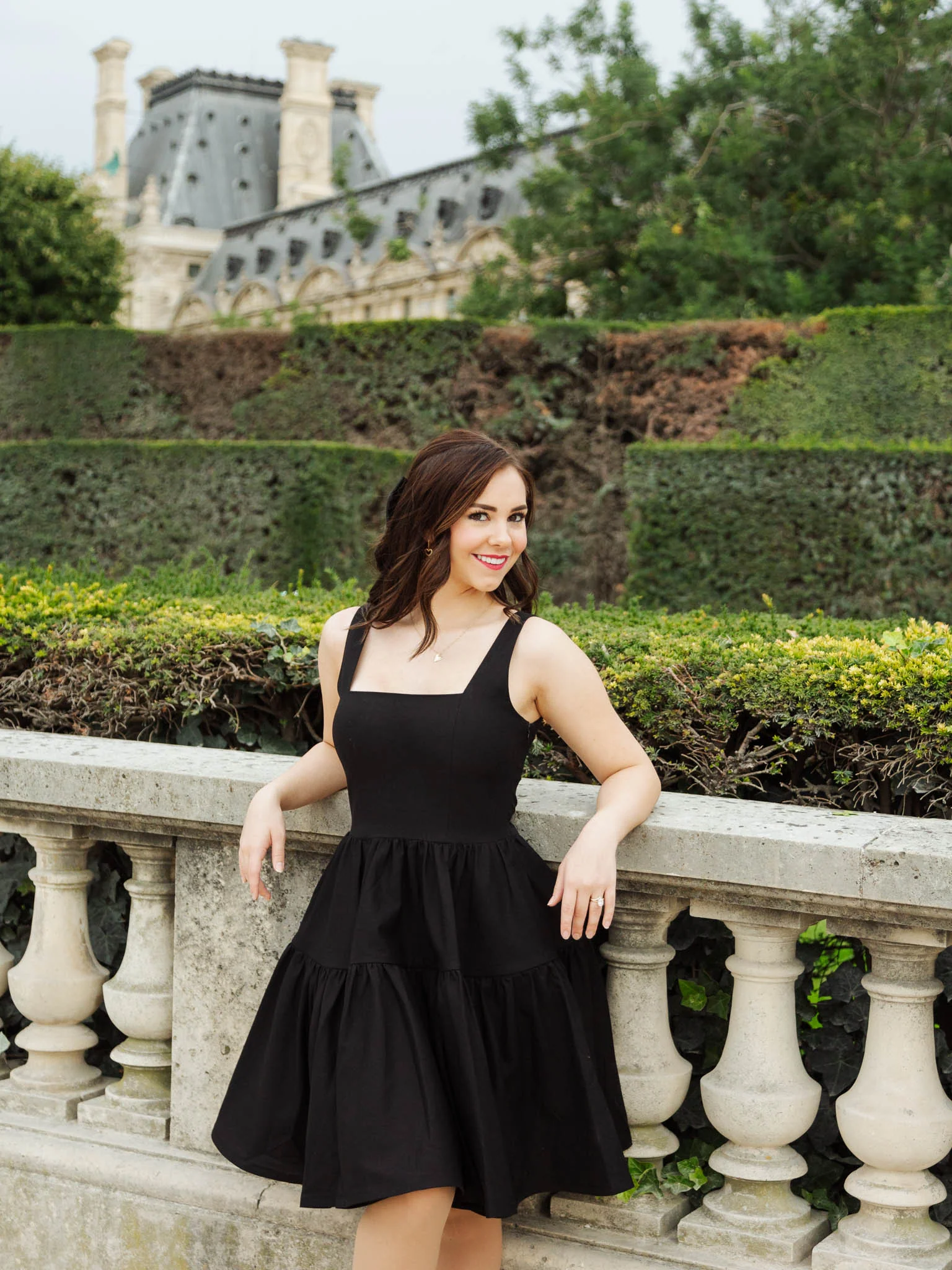 Journey dress in Odile Black - XNAUWBI