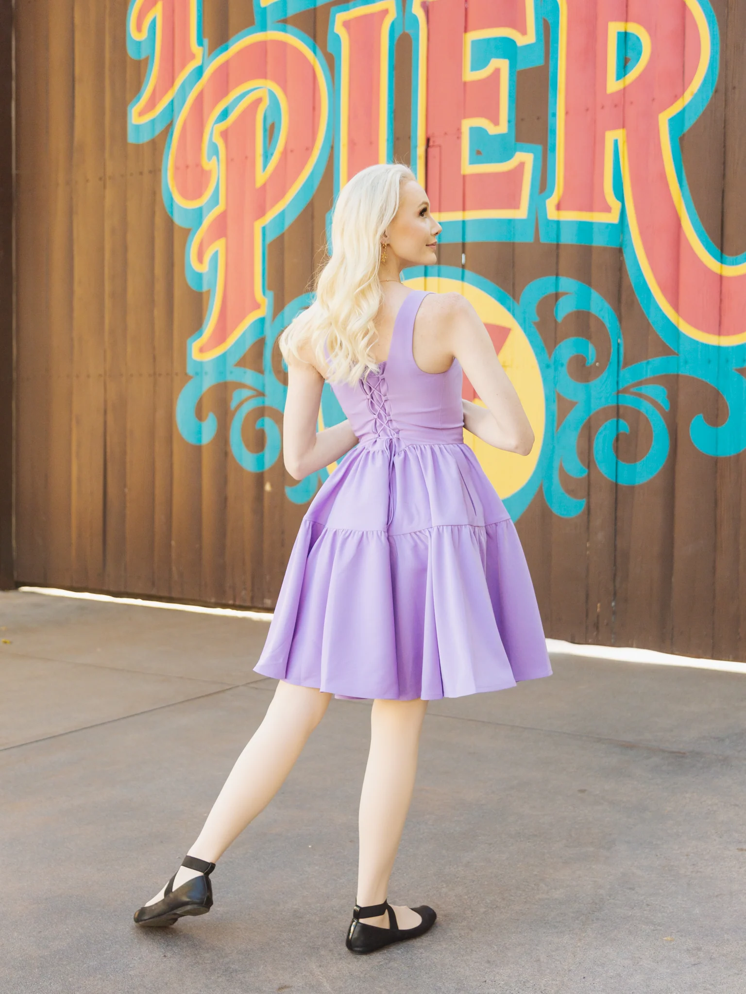 Journey Dress in Palace Purple - XNAUWBI
