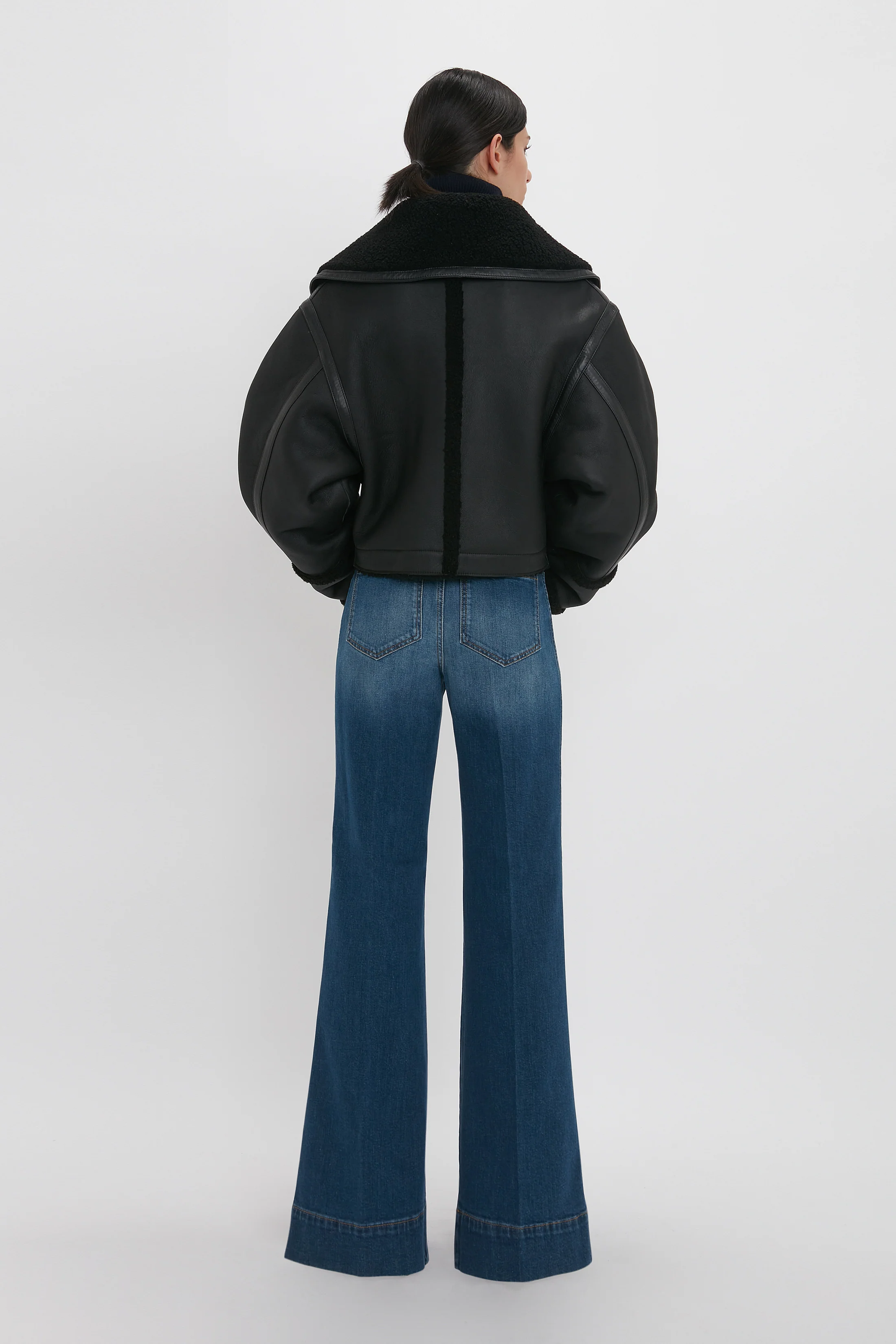 Shearling Jacket In Black - XNAUWBI