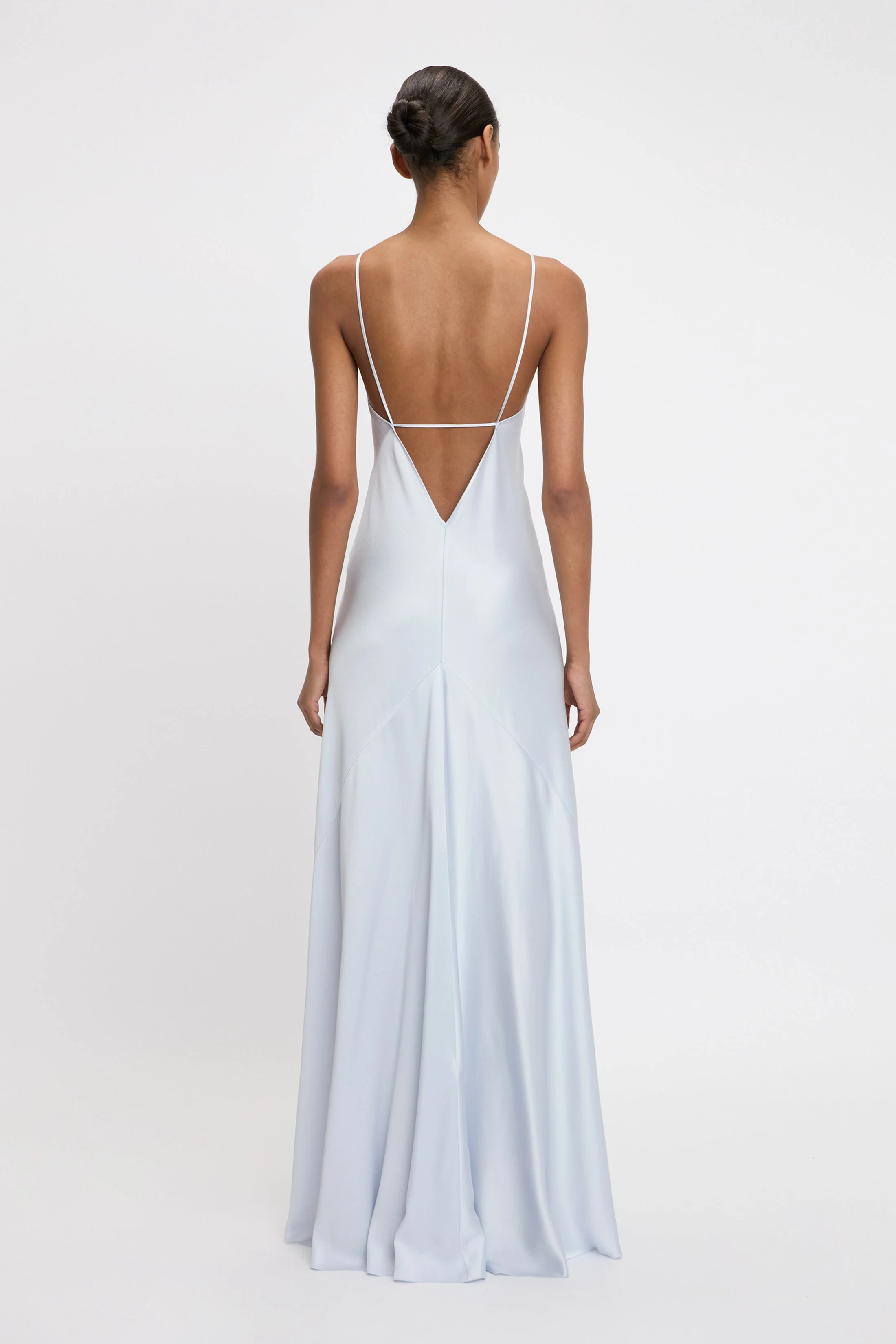 Cami Floor-Length Dress In Ice - XNAUWBI