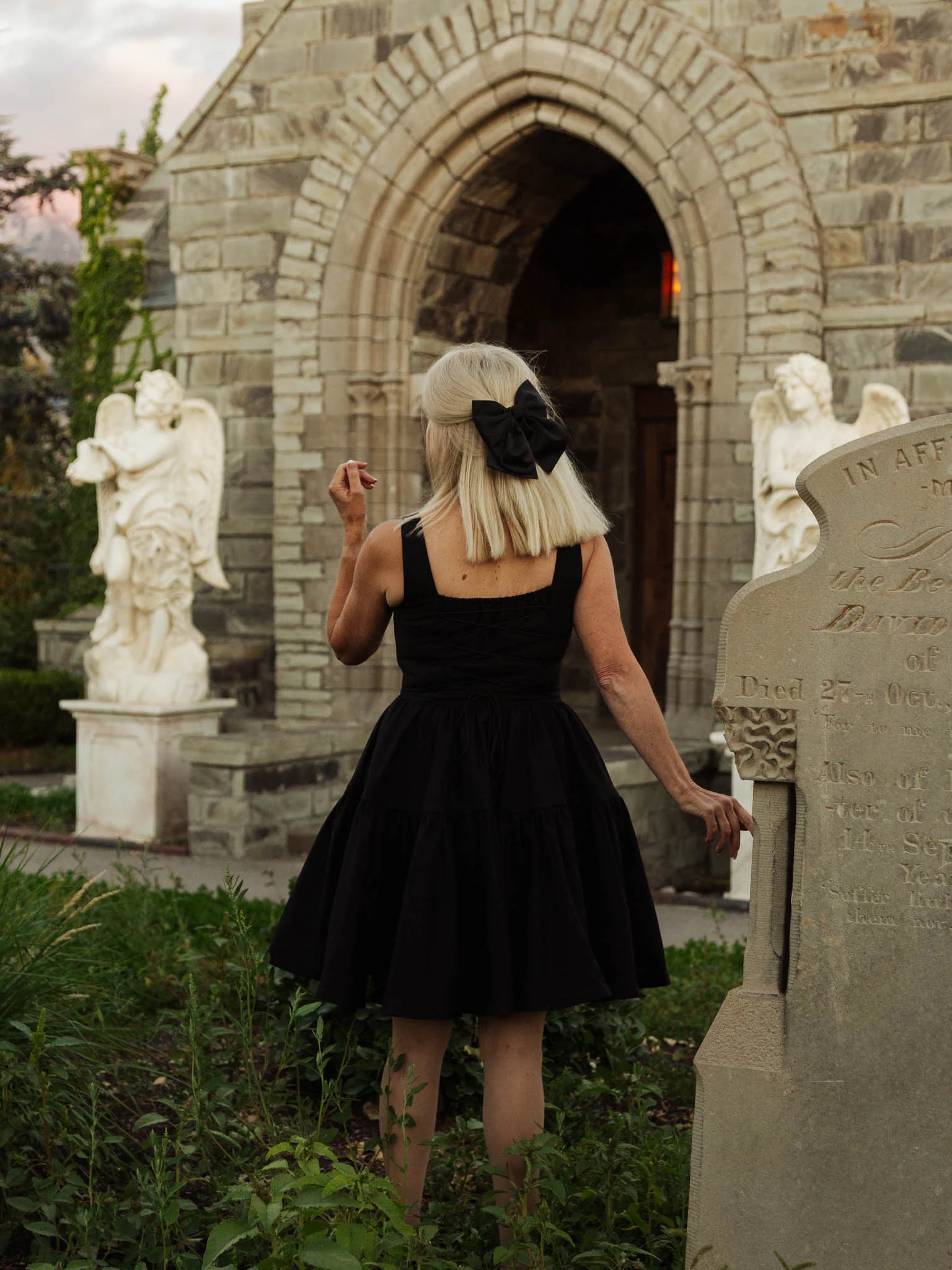 Journey dress in Odile Black - XNAUWBI