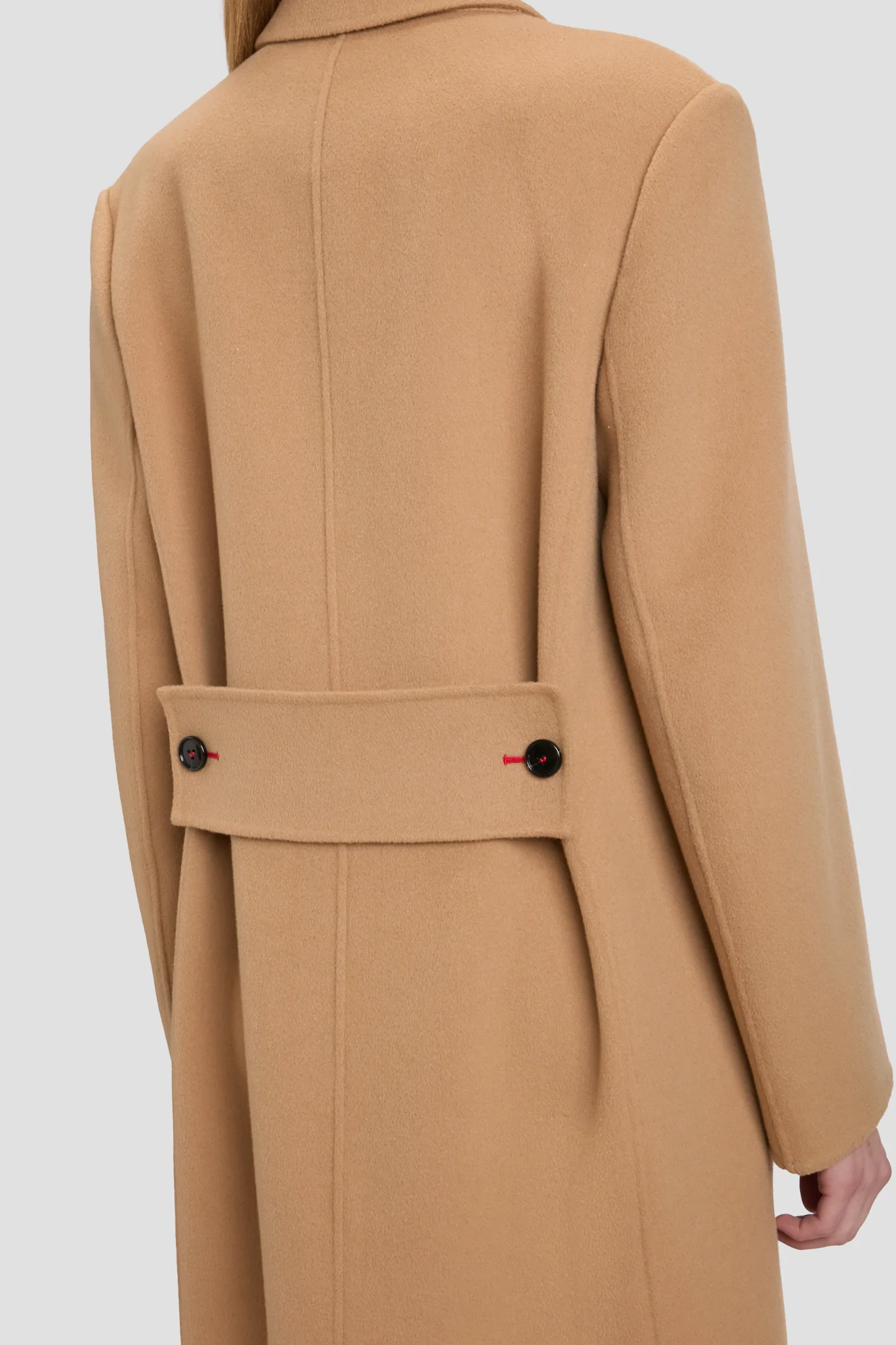Double Faced Overcoat In Camel - XNAUWBI