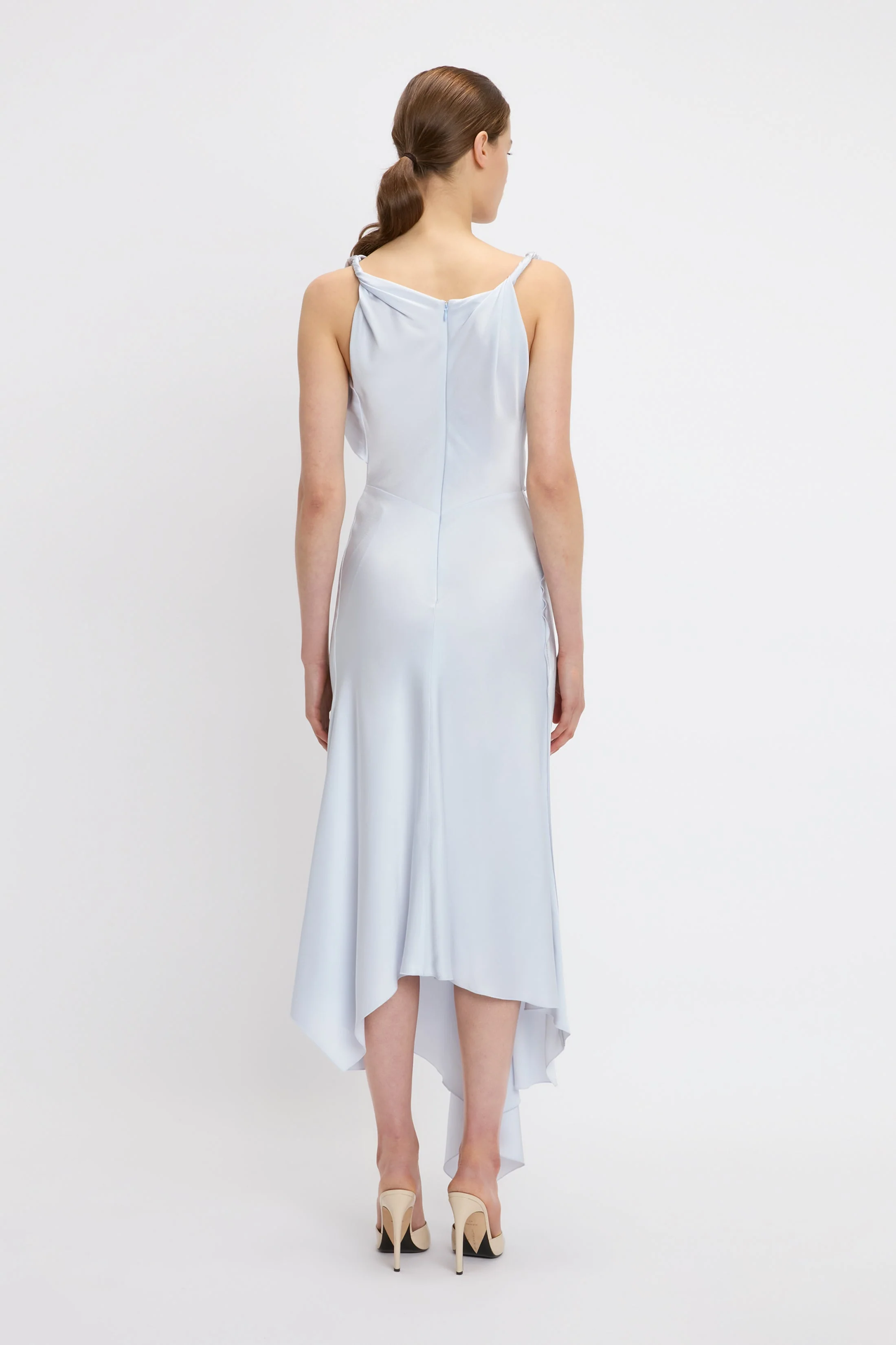 Posy Midi Dress In Ice - XNAUWBI