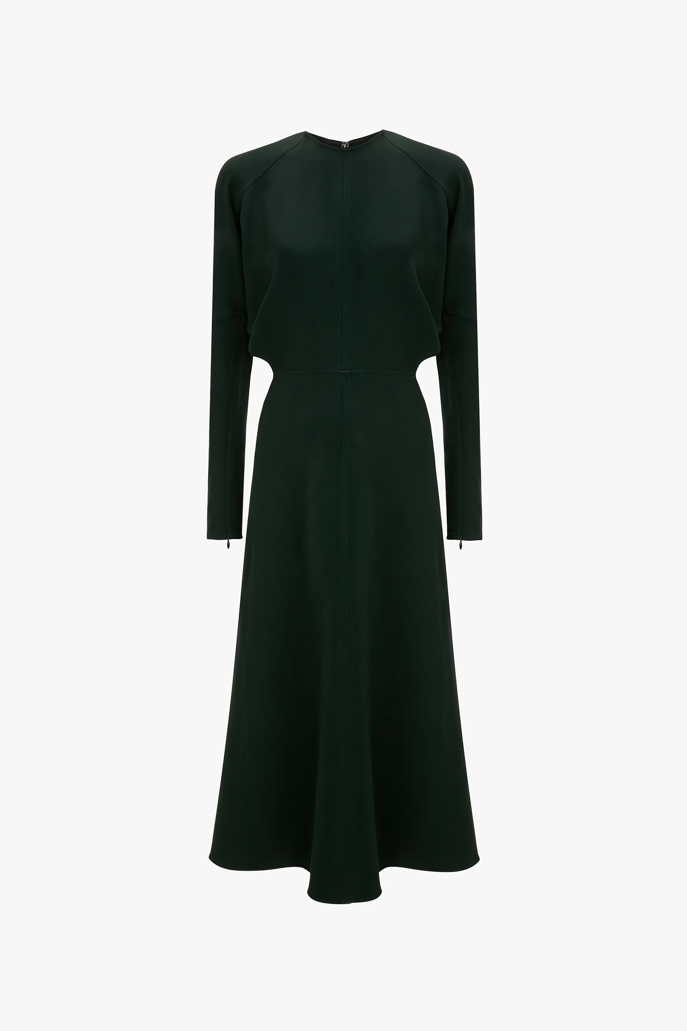 Dolman Midi Dress In Dark Pine - XNAUWBI