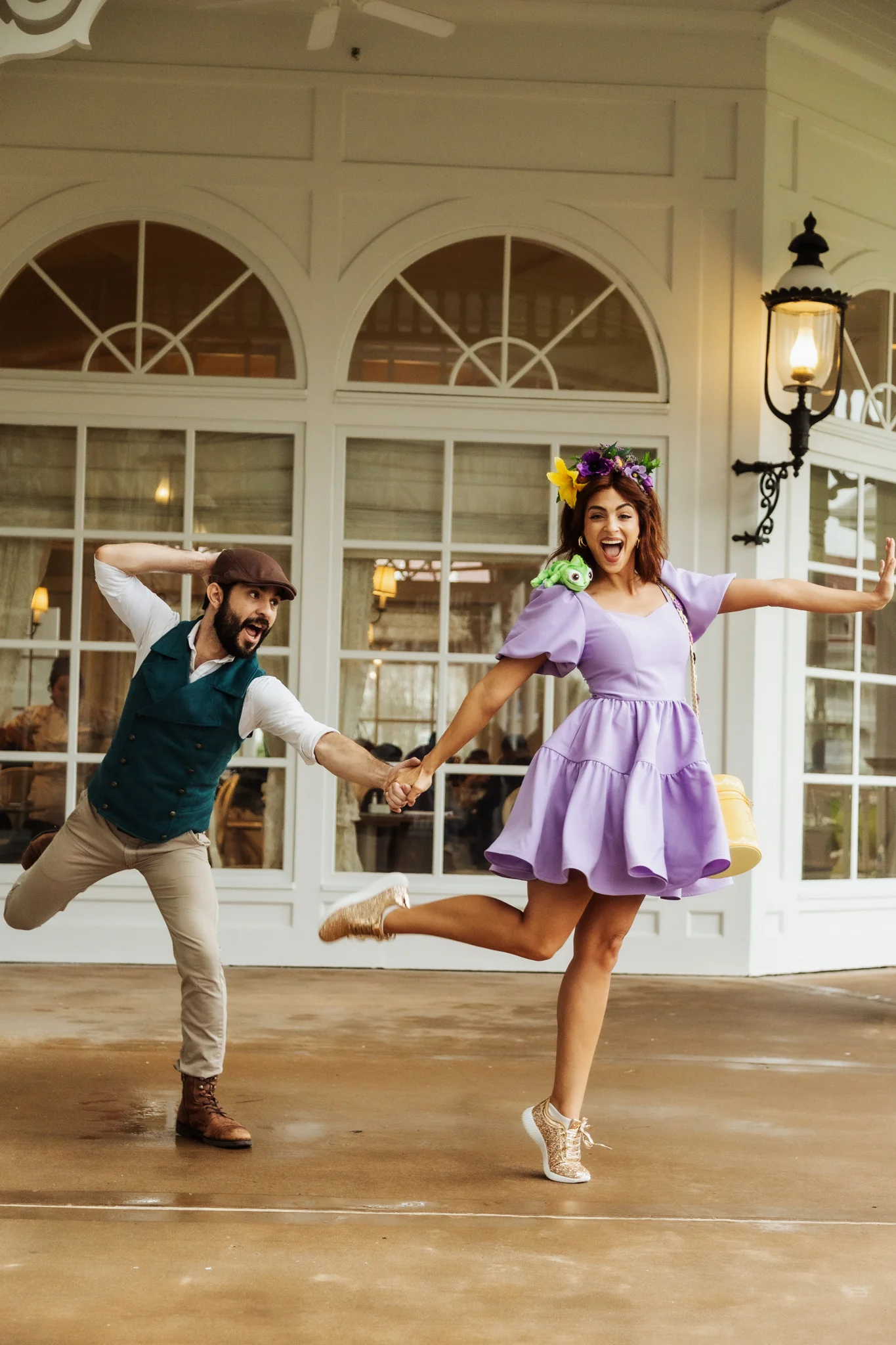 Princess Puff Dress in Palace Purple - XNAUWBI