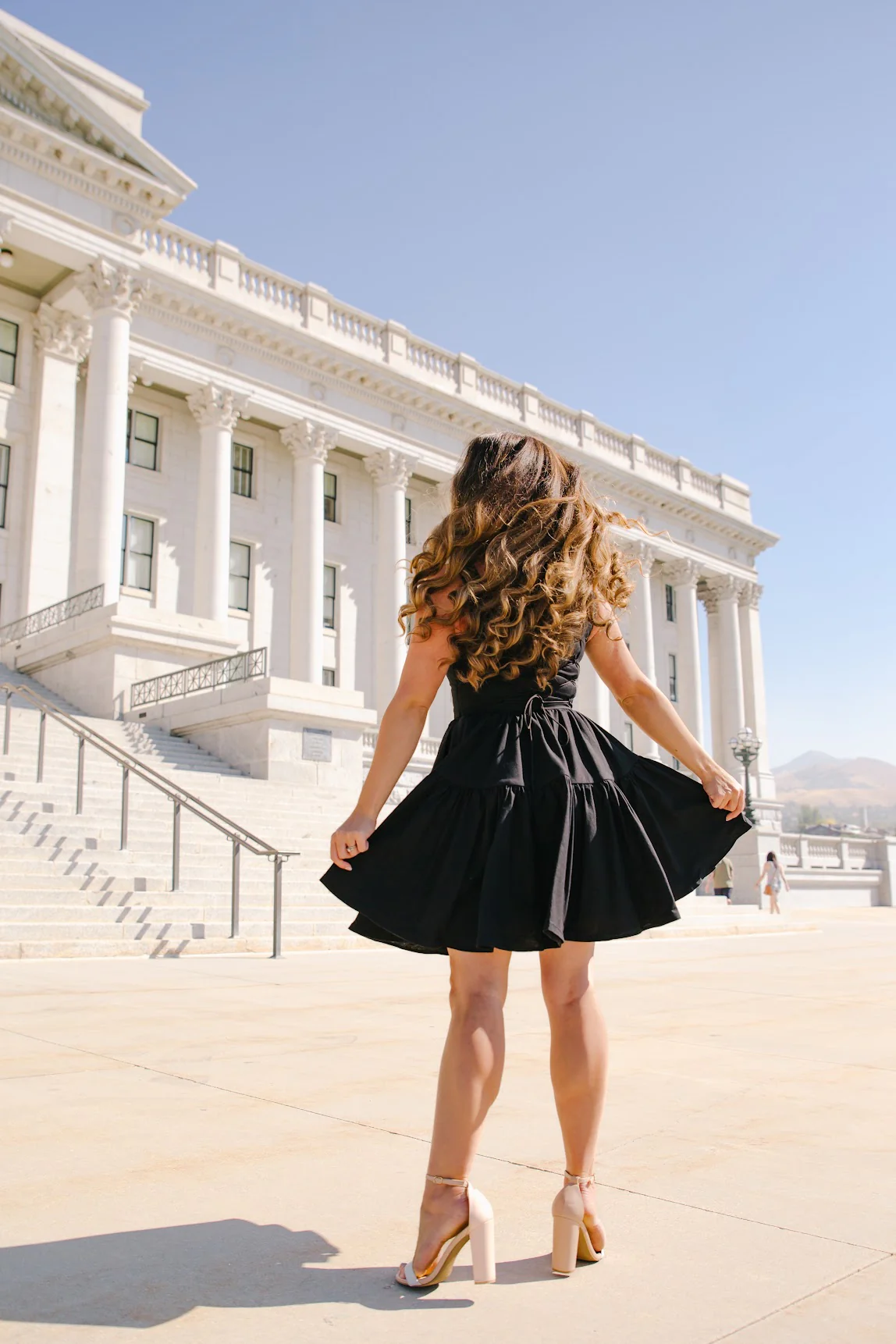 Journey dress in Odile Black - XNAUWBI