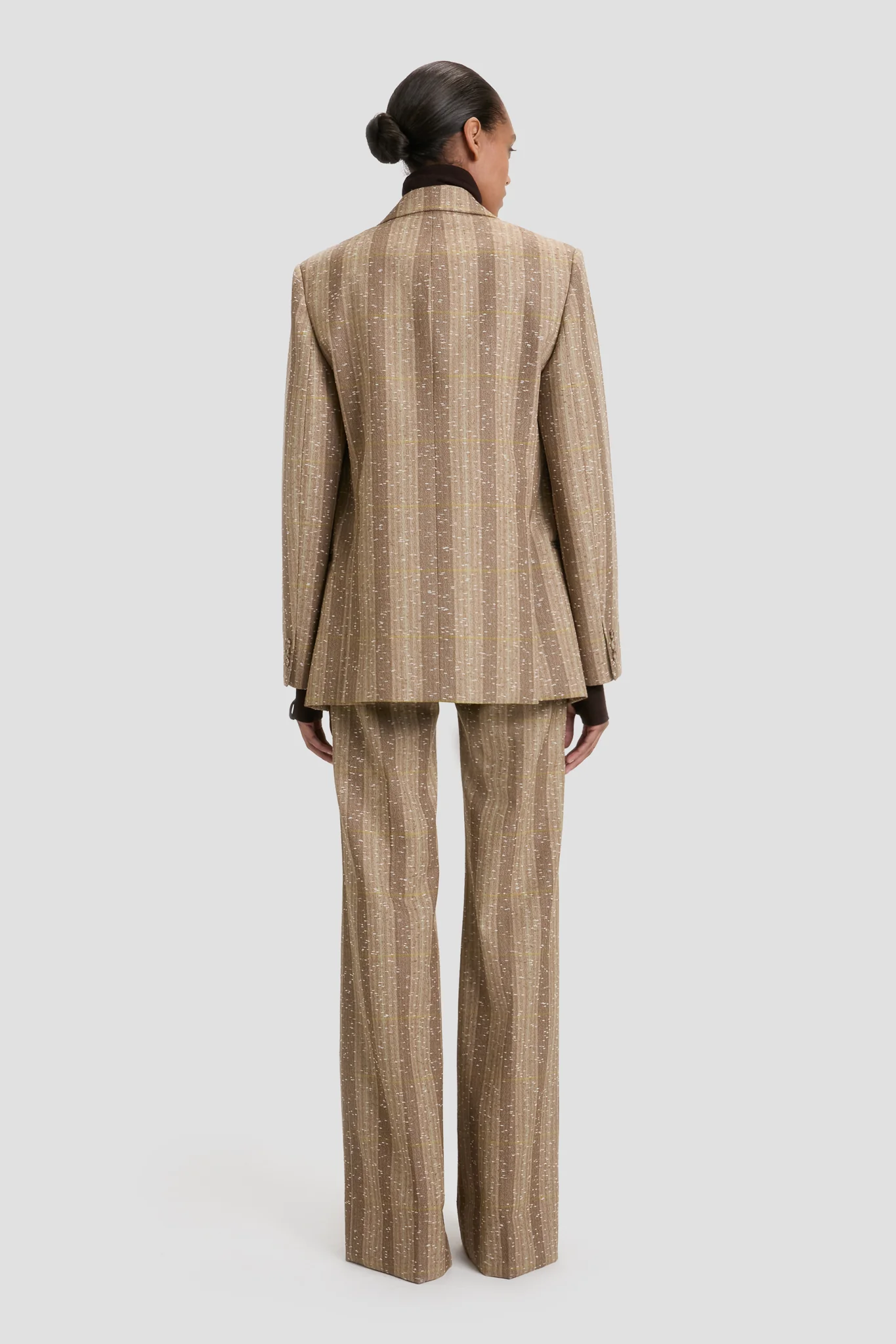 Tailored Jacket In Beige-Pistachio - XNAUWBI