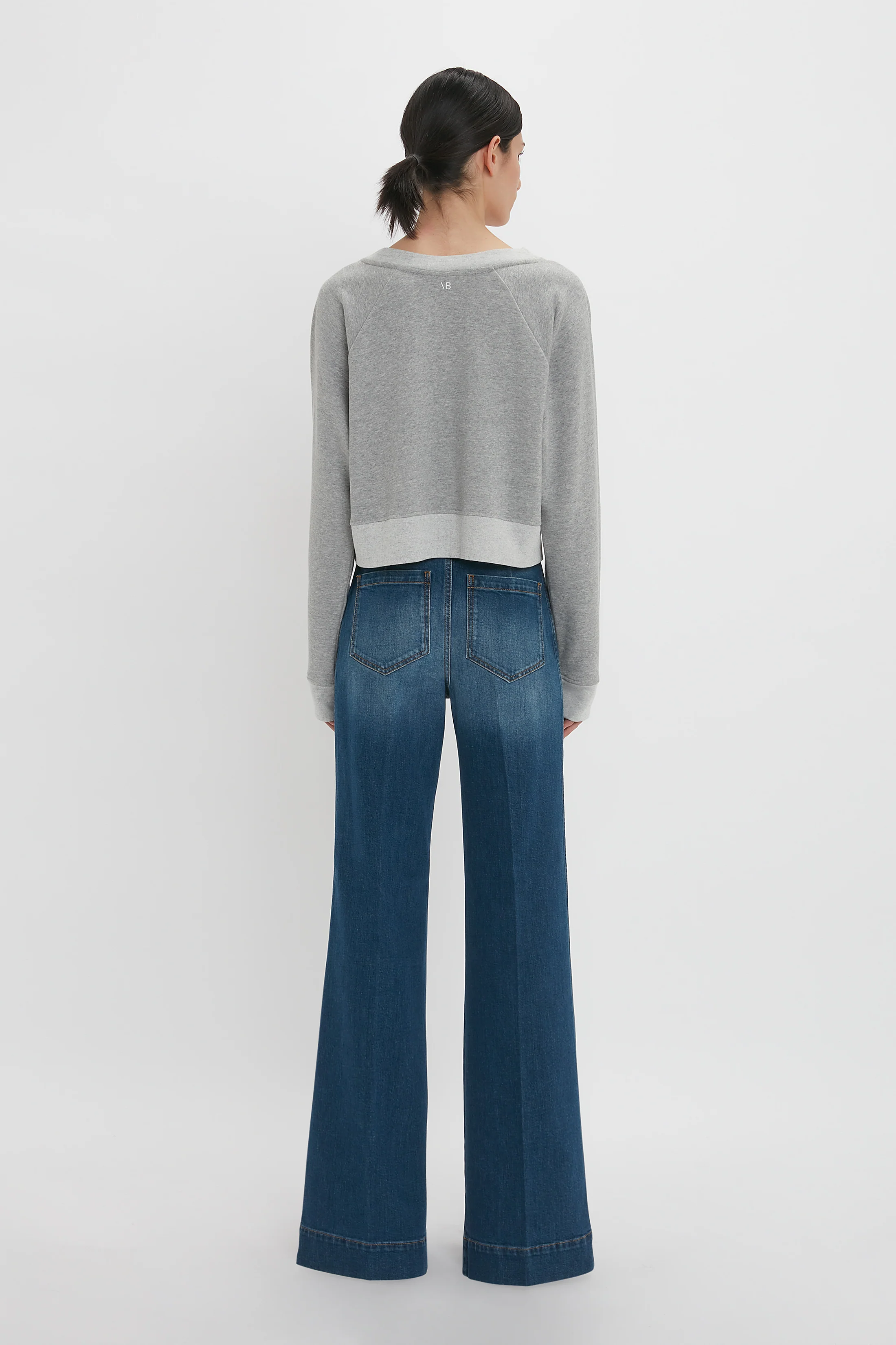 Constance Sweatshirt In Grey Marl - XNAUWBI