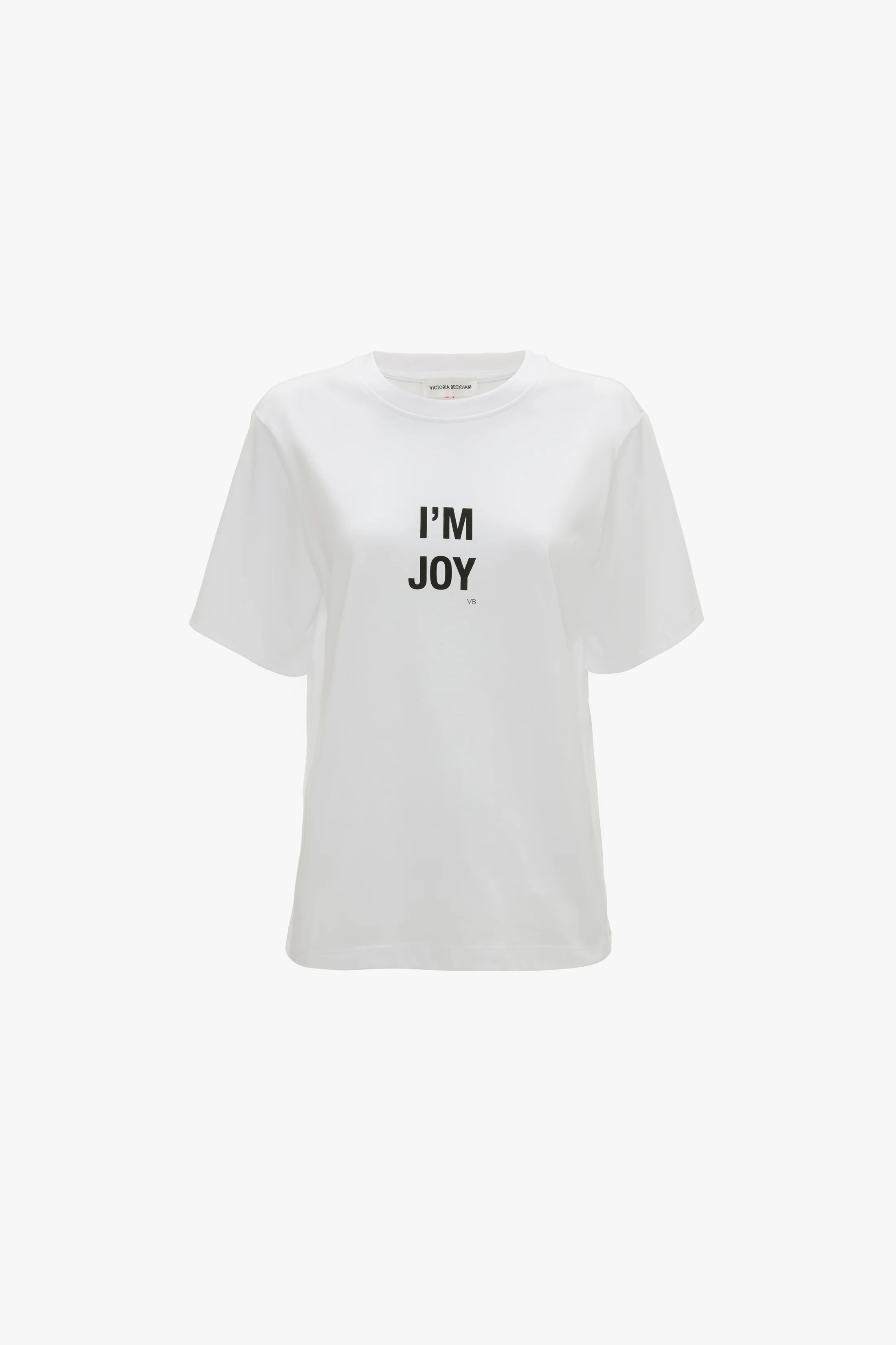 Slogan Tee In White I'm Joy - XNAUWBI