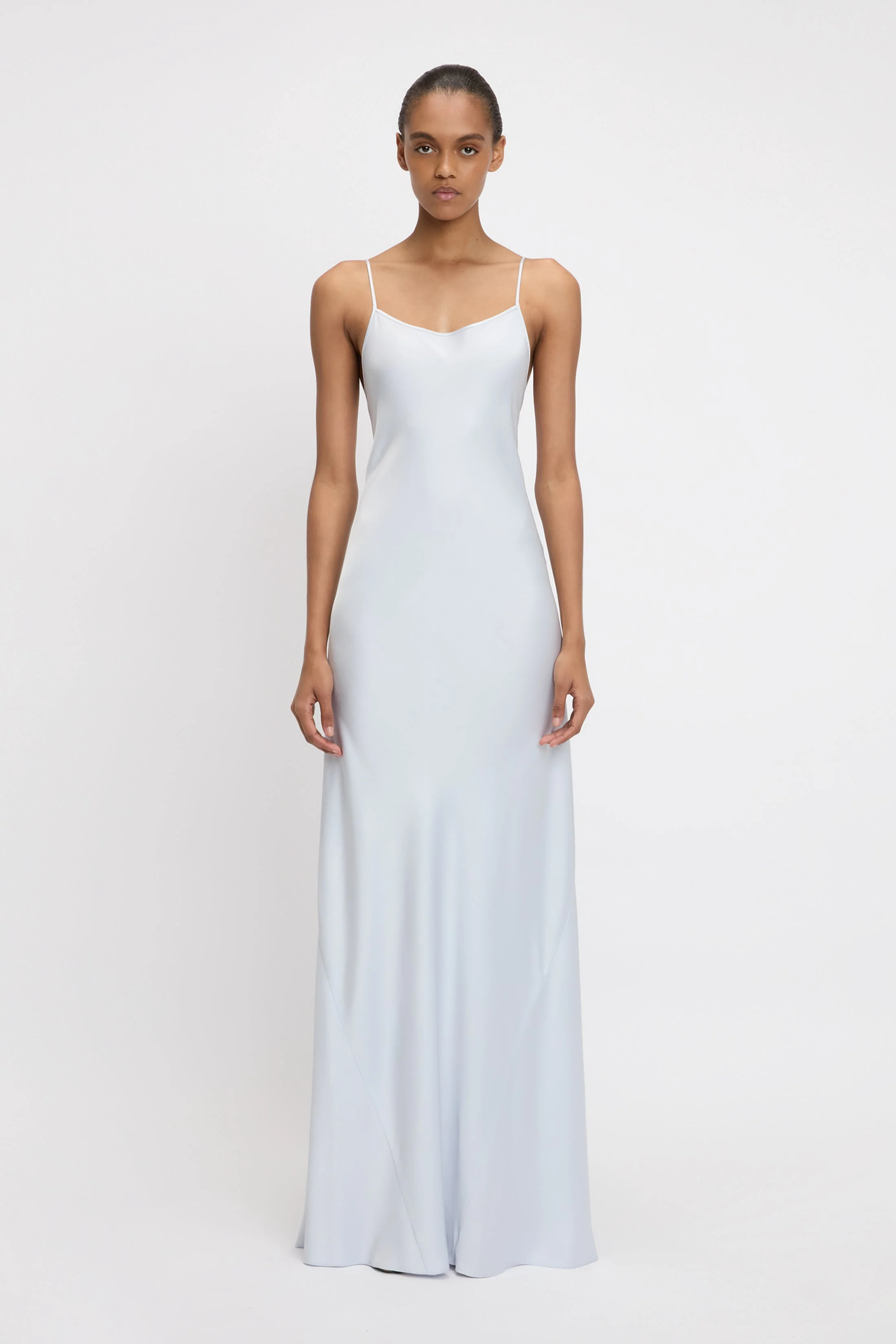 Cami Floor-Length Dress In Ice - XNAUWBI