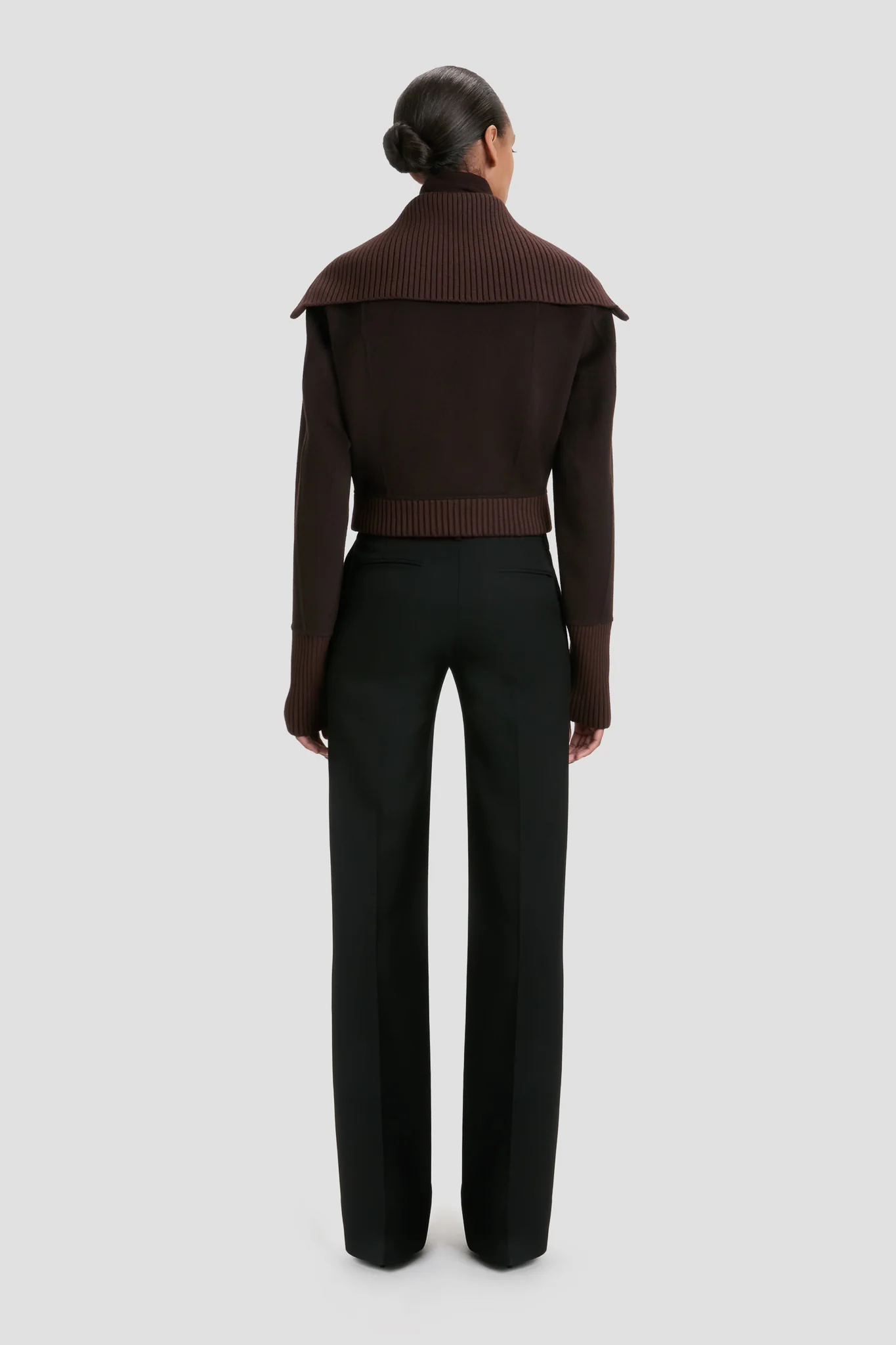 Bomber Jacket In Dark Chocolate - XNAUWBI