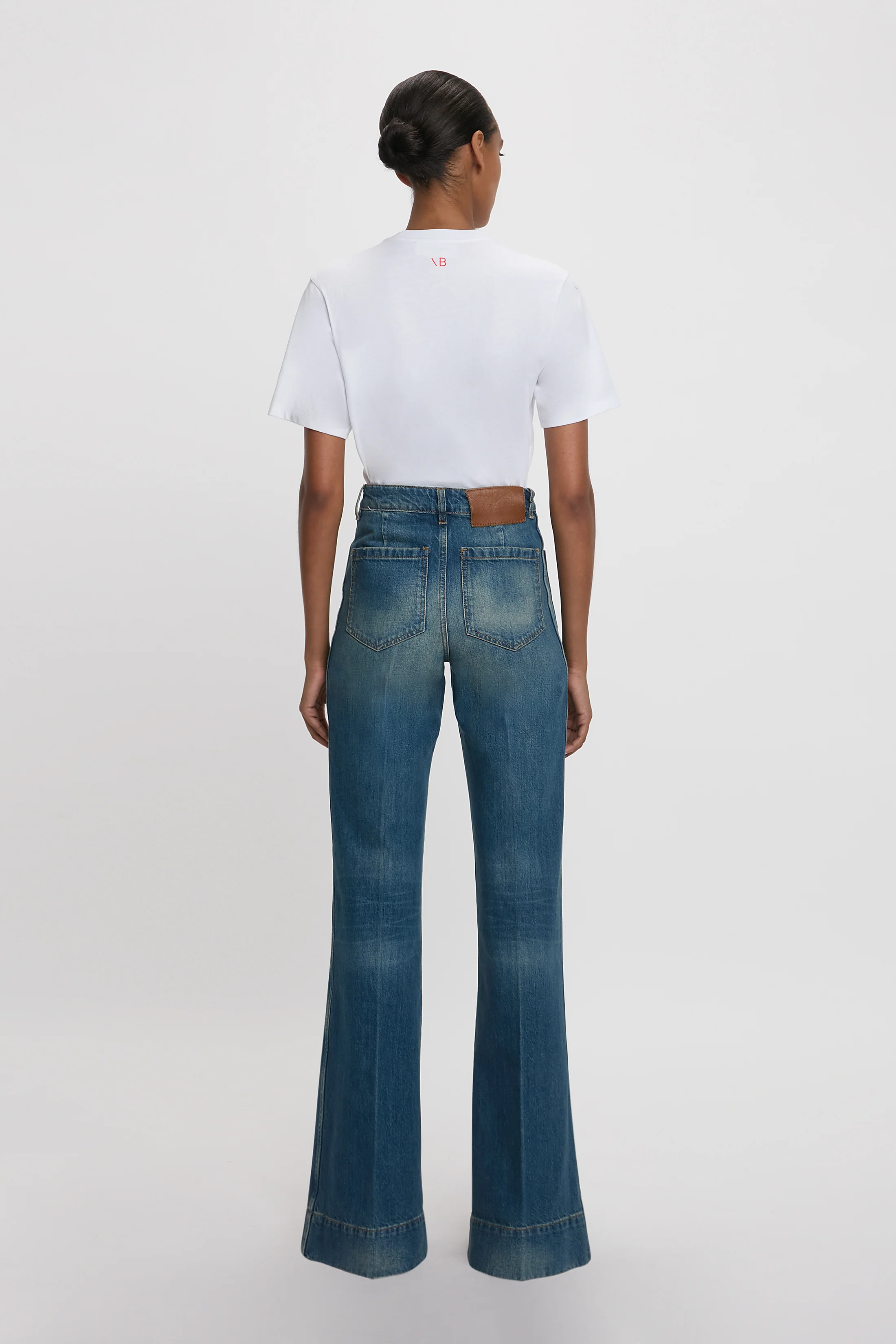Slogan Tee In White 'My Dad Had A Rolls-Royce' - XNAUWBI