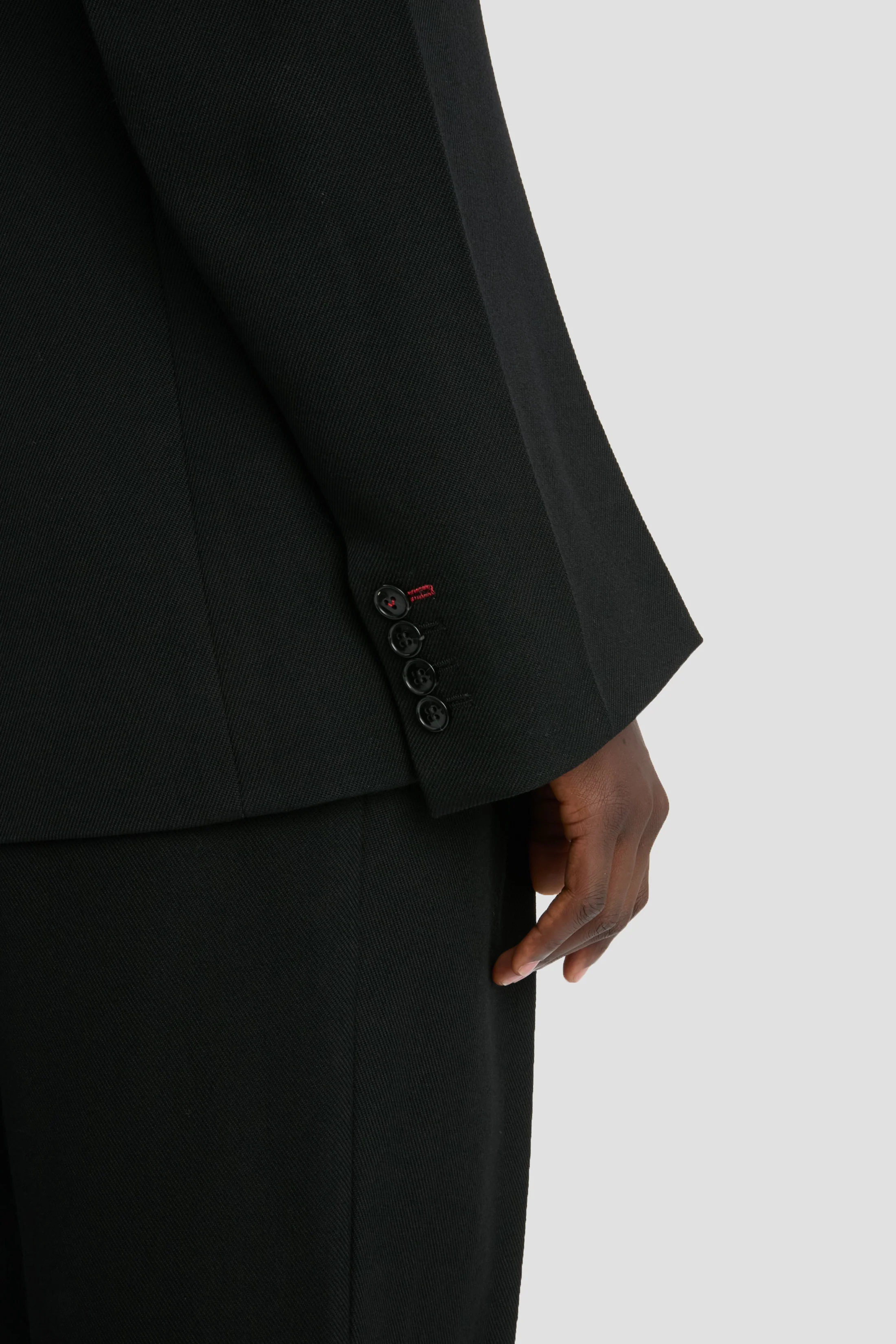 Sculptural Sleeve Jacket In Black - XNAUWBI